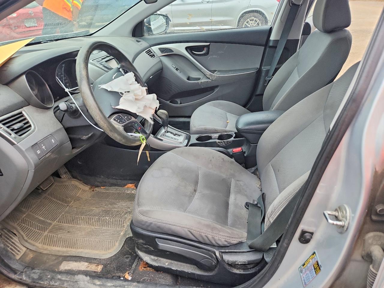 2013 Hyundai Elantra Gls Серый vin: 5NPDH4AE5DH204703