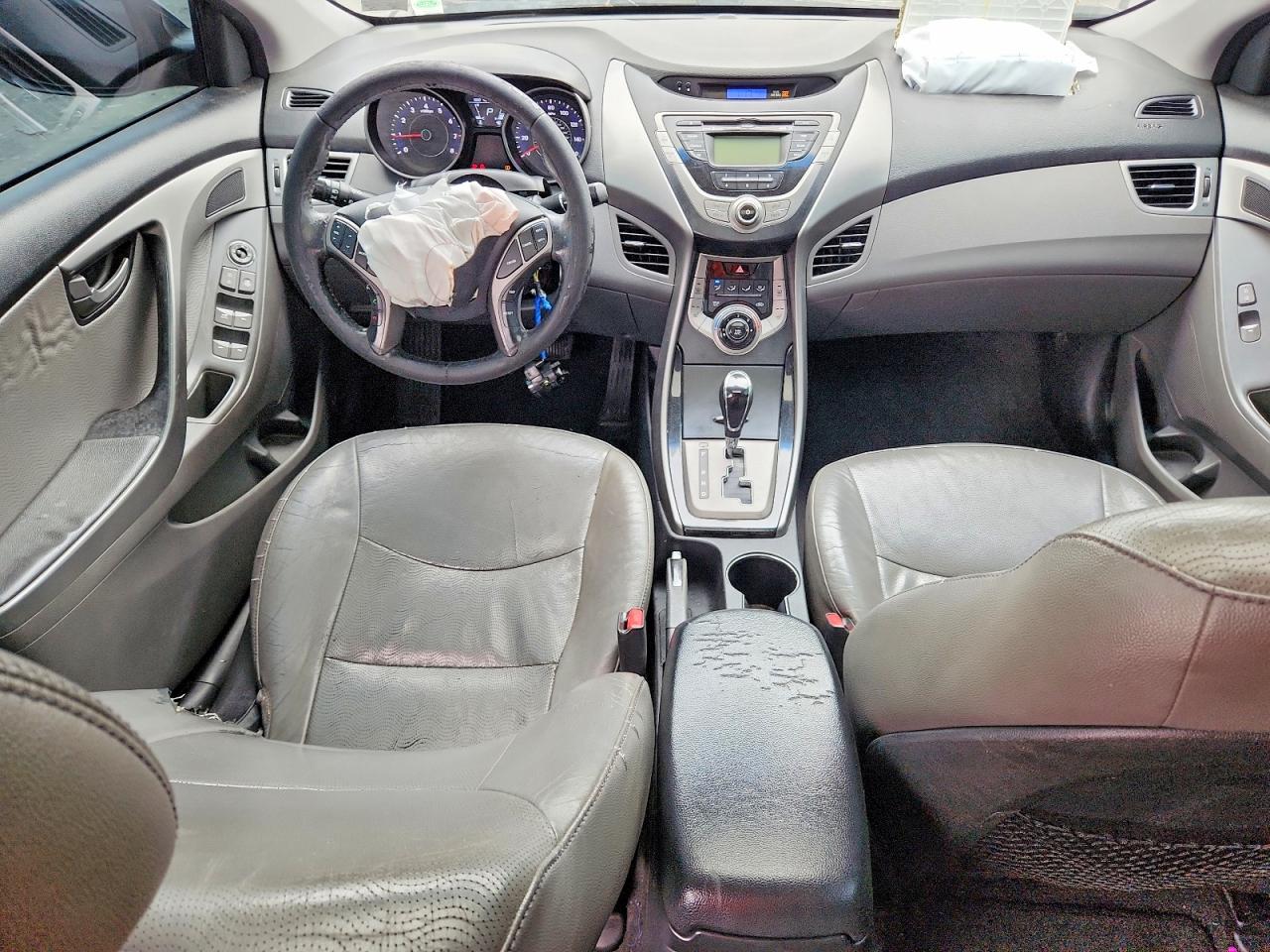 2013 Hyundai Elantra Limited Black vin: 5NPDH4AE5DH205981