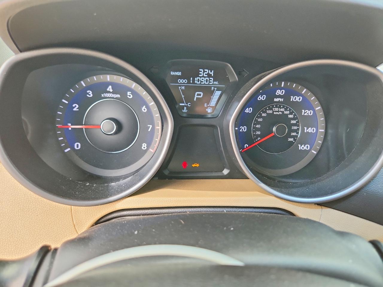2013 Hyundai Elantra Gls Белый vin: 5NPDH4AE5DH207276