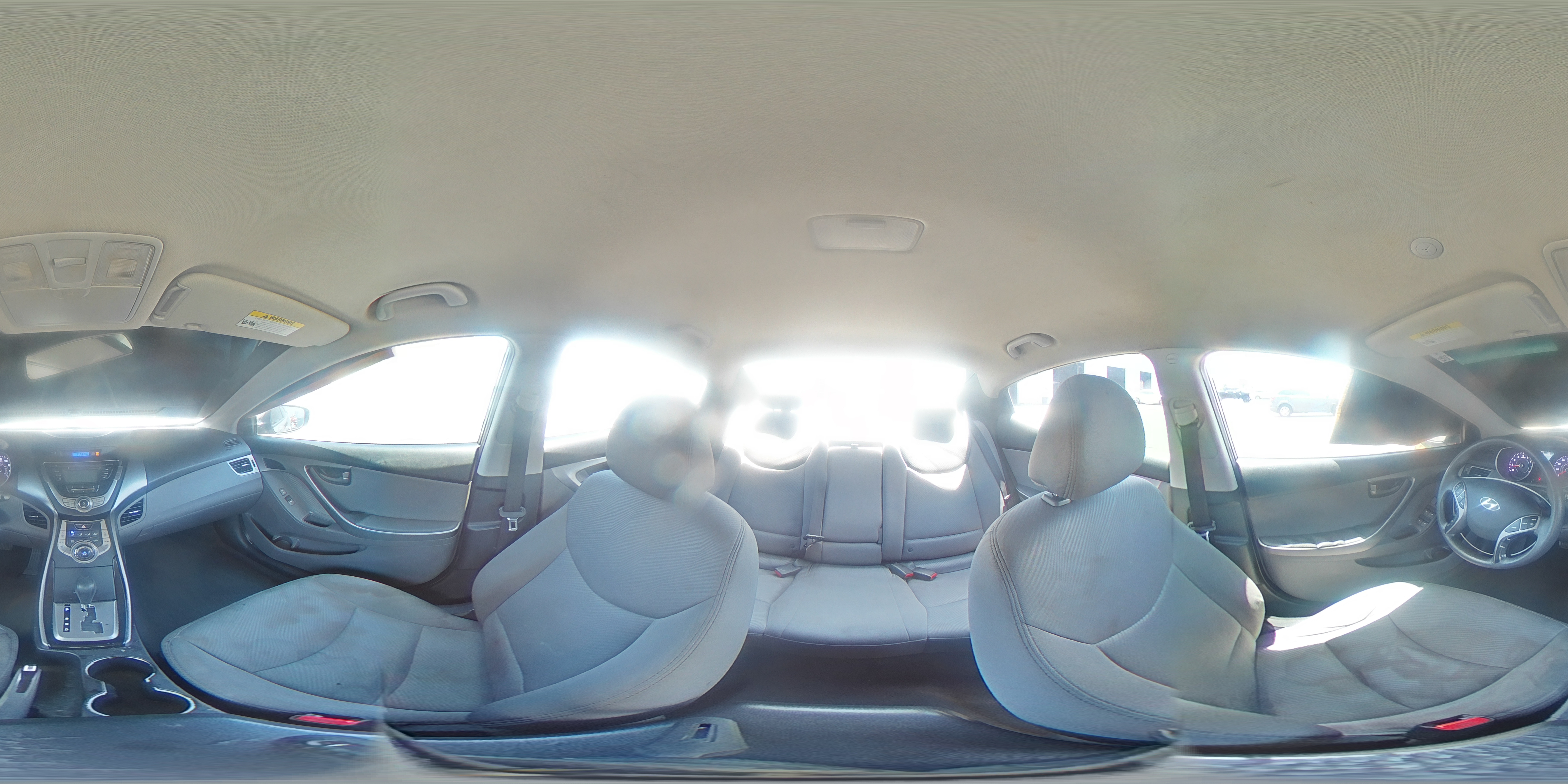 2013 Hyundai Elantra Gls Gray vin: 5NPDH4AE5DH216527