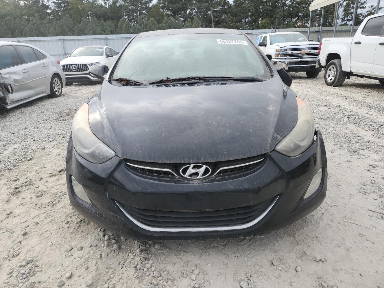 2013 Hyundai Elantra Limited Black vin: 5NPDH4AE5DH238513