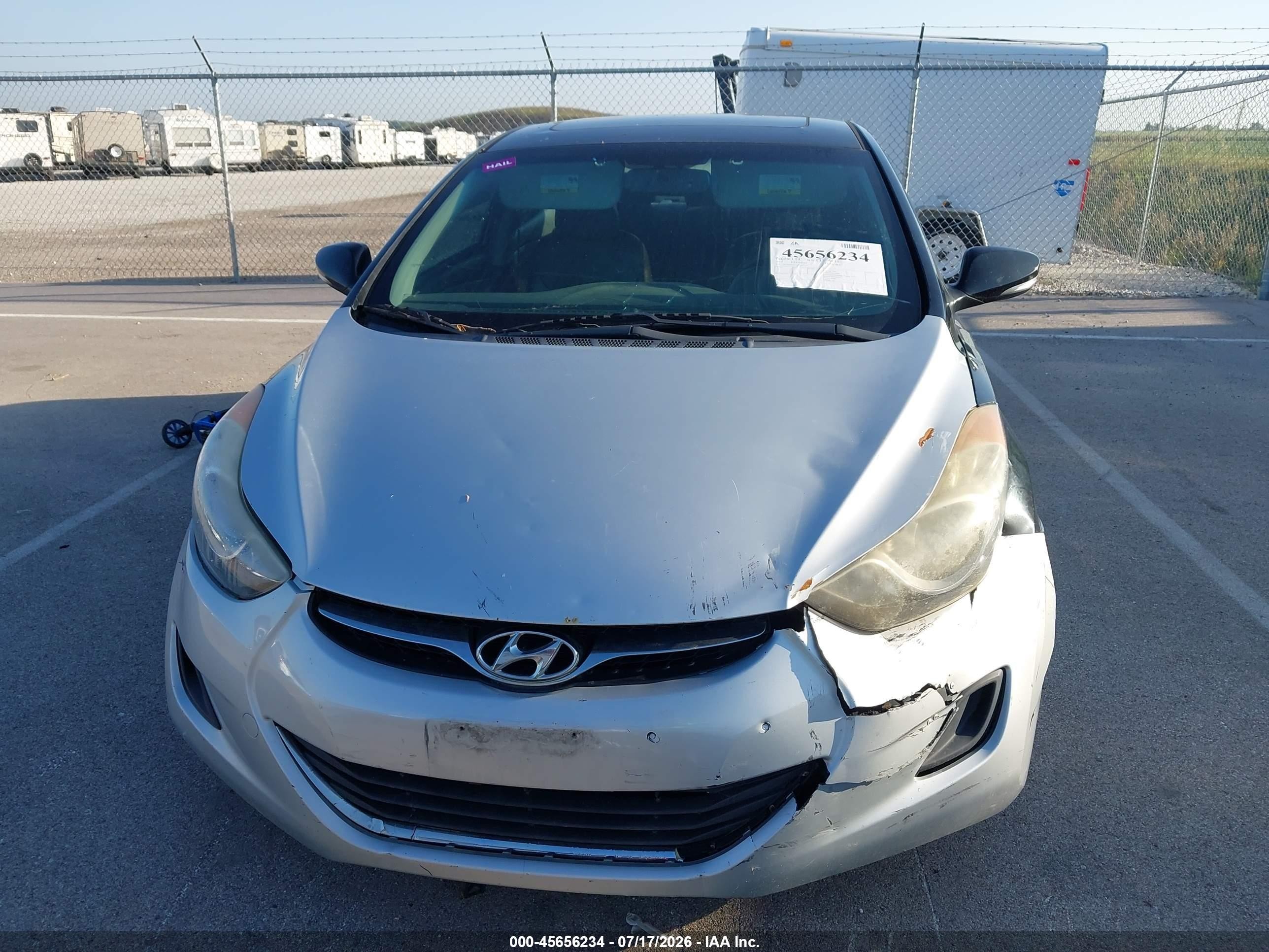 2013 Hyundai Elantra Limited Black vin: 5NPDH4AE5DH240116