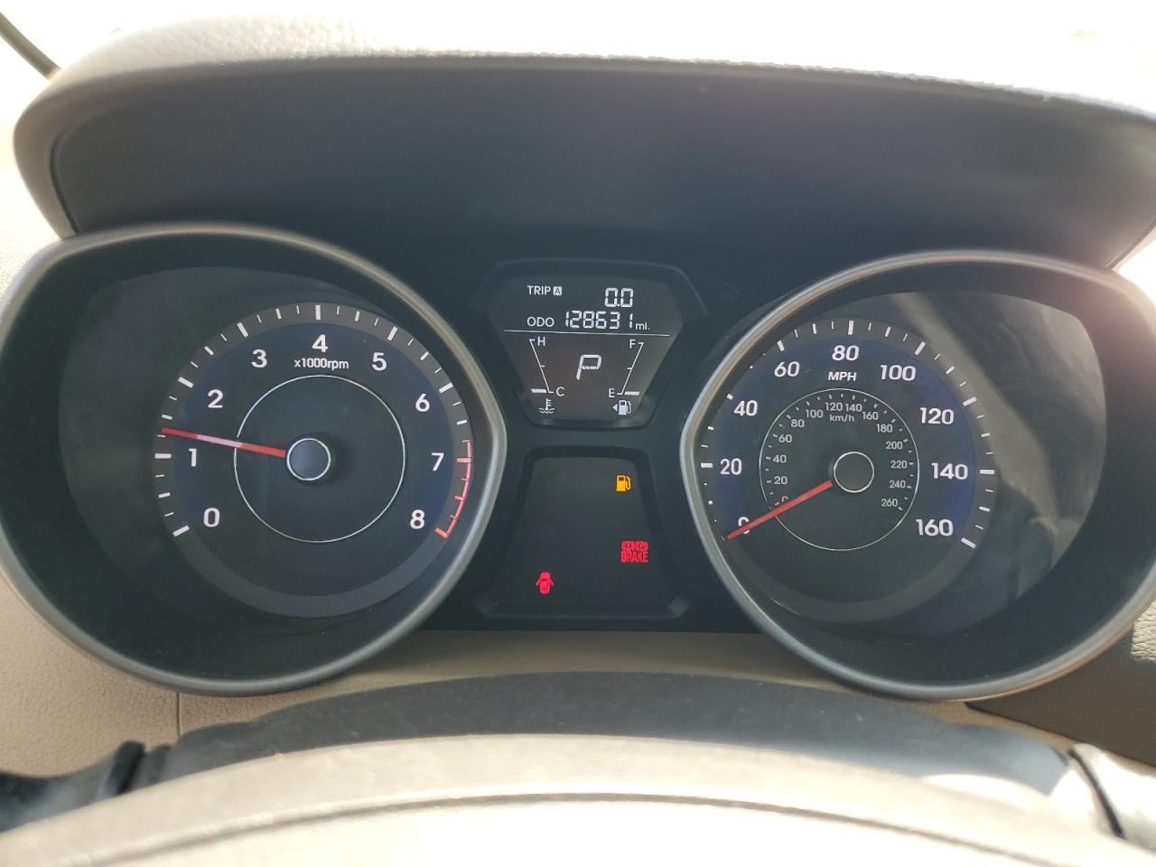 2013 Hyundai Elantra Gls Белый vin: 5NPDH4AE5DH242223