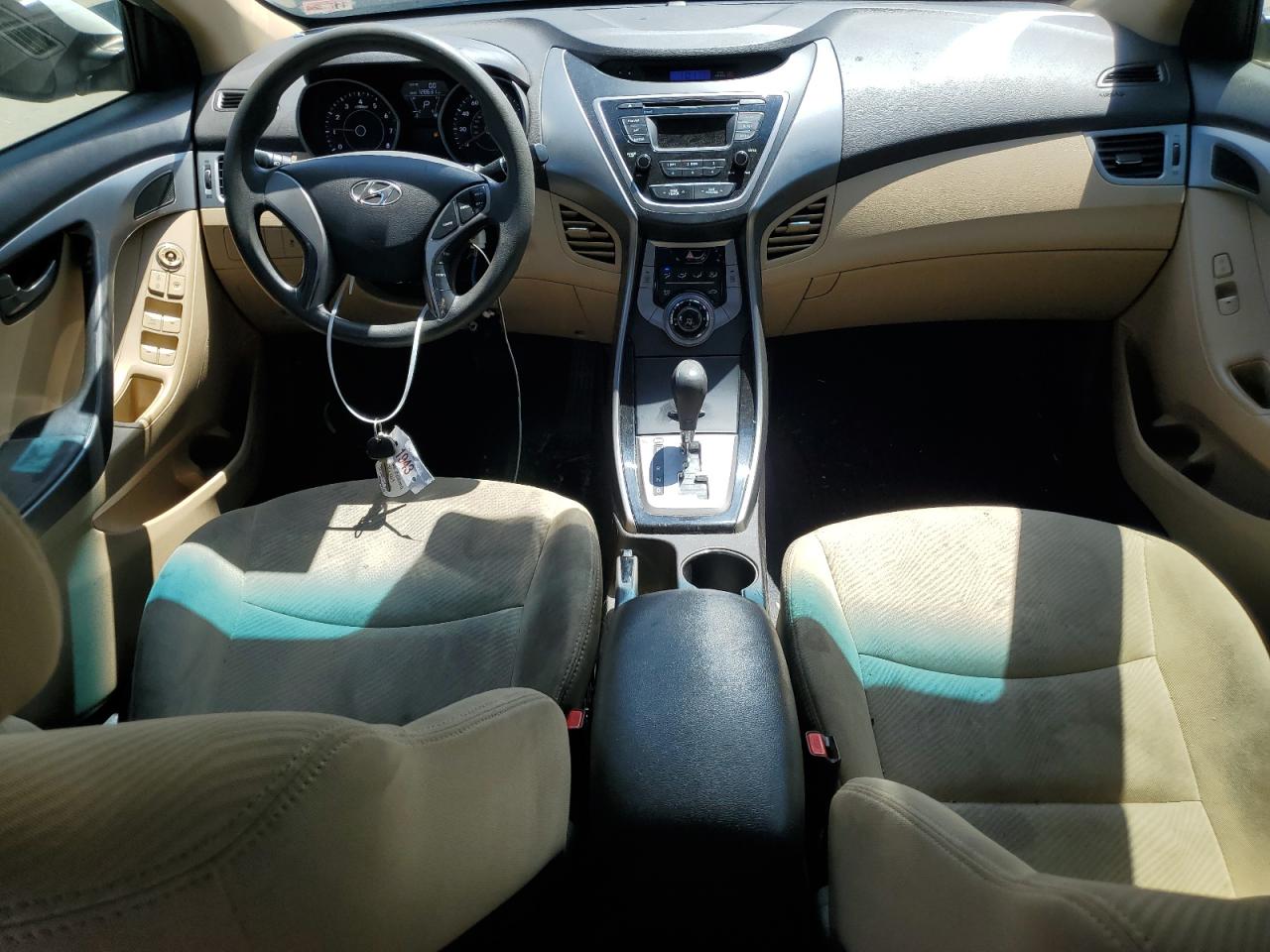 2013 Hyundai Elantra Gls Белый vin: 5NPDH4AE5DH242223