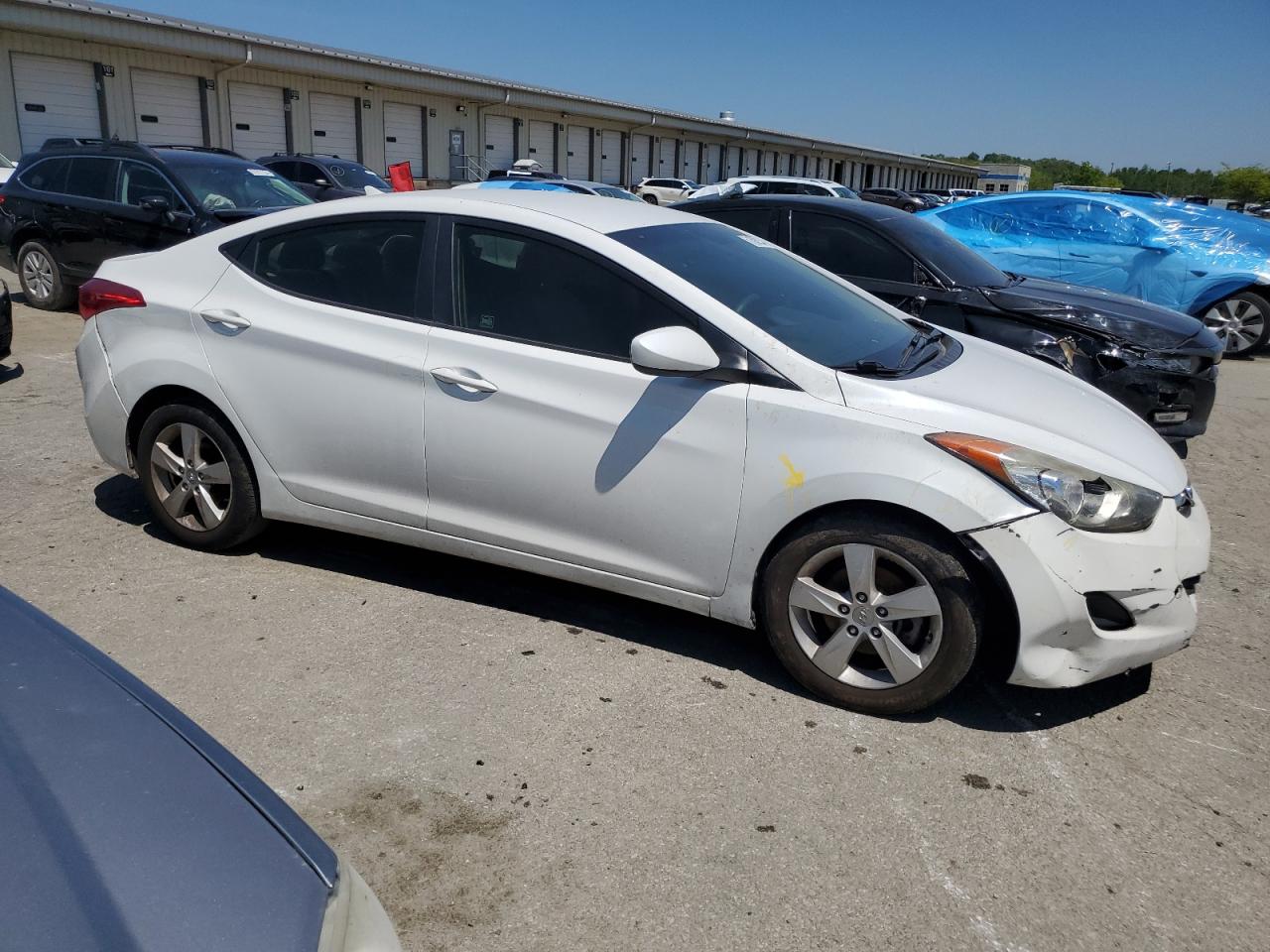 2013 Hyundai Elantra Gls Белый vin: 5NPDH4AE5DH242223