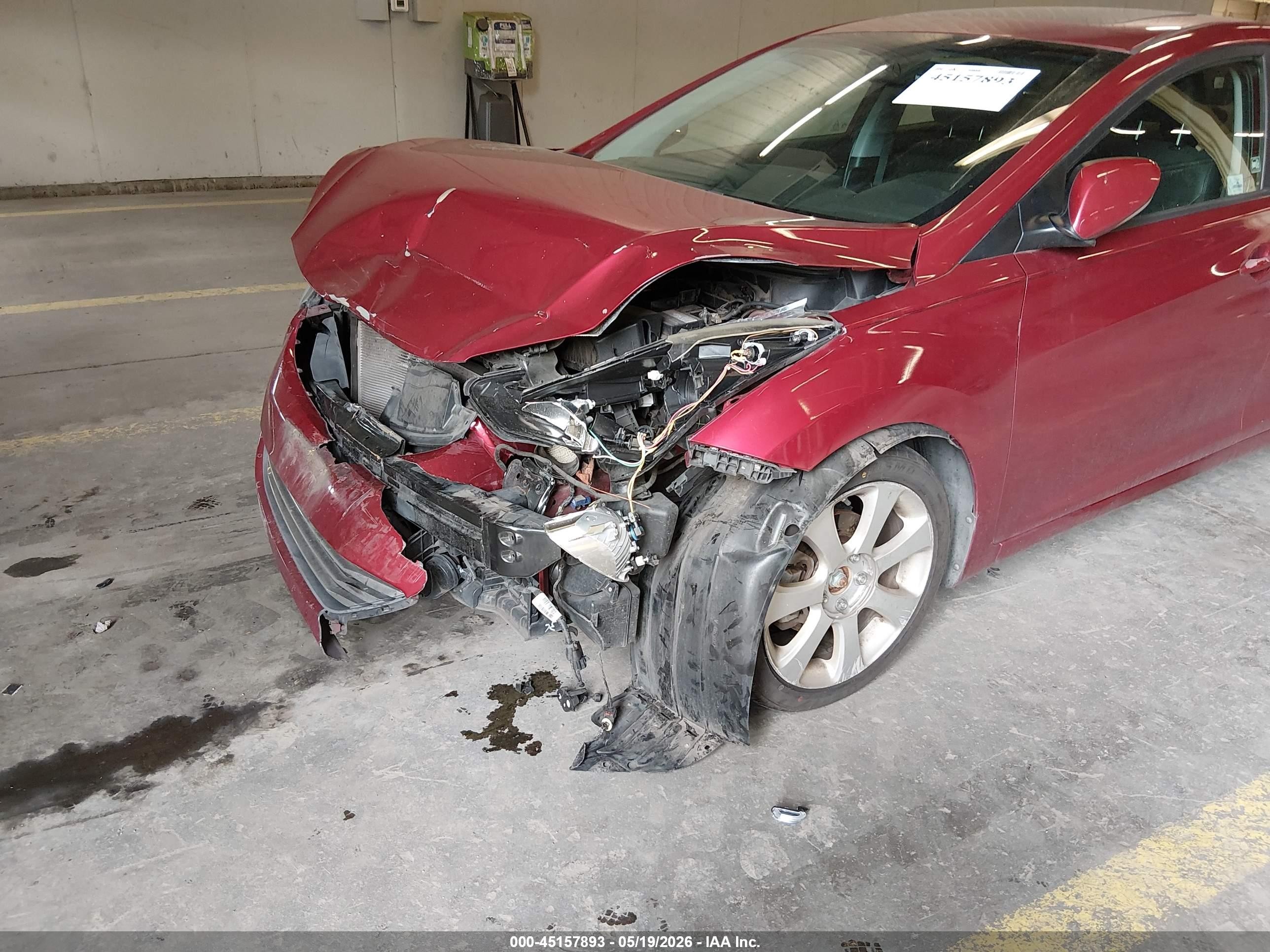 2013 Hyundai Elantra Limited Red vin: 5NPDH4AE5DH252699