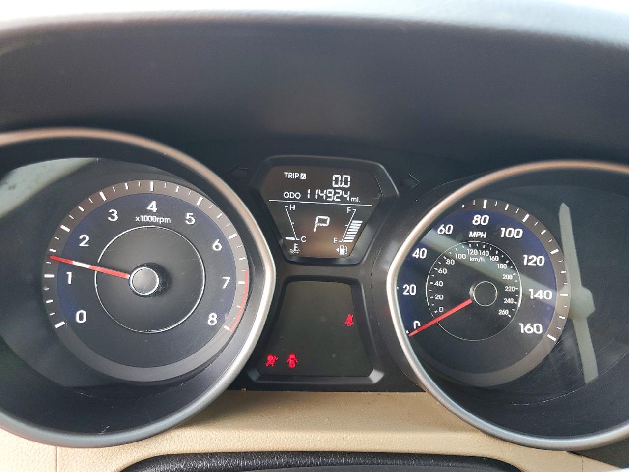 2013 Hyundai Elantra Gls Red vin: 5NPDH4AE5DH252878