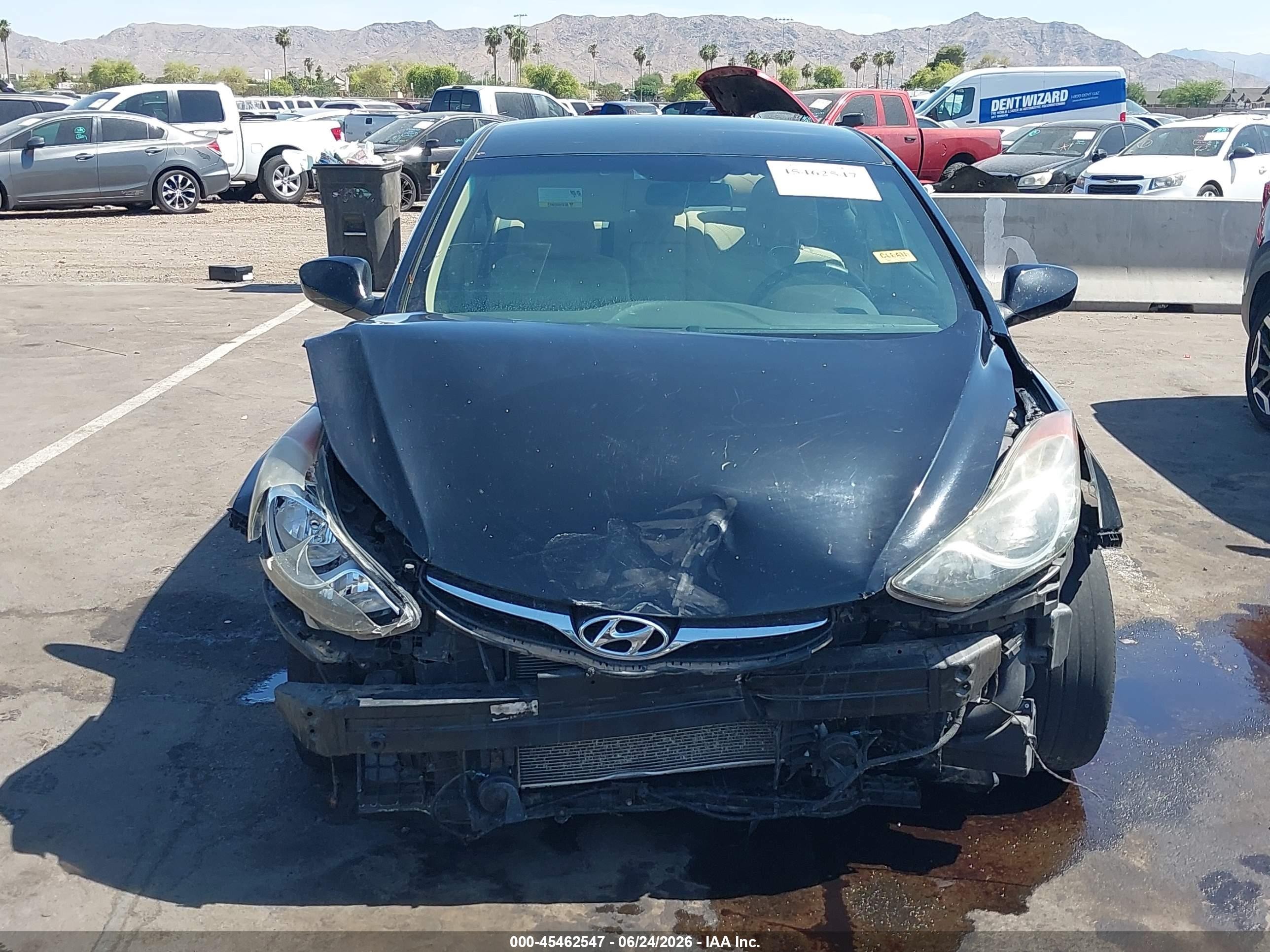 2013 Hyundai Elantra Gls Black vin: 5NPDH4AE5DH262312