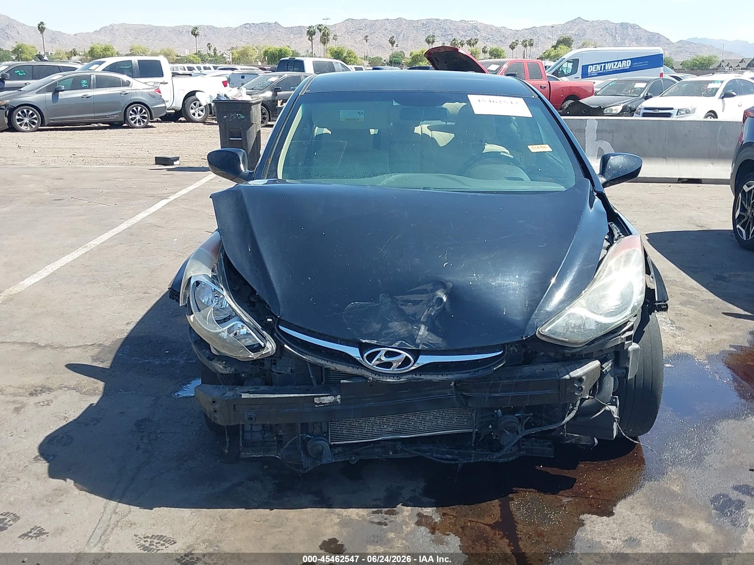 2013 Hyundai Elantra Gls Black vin: 5NPDH4AE5DH262312