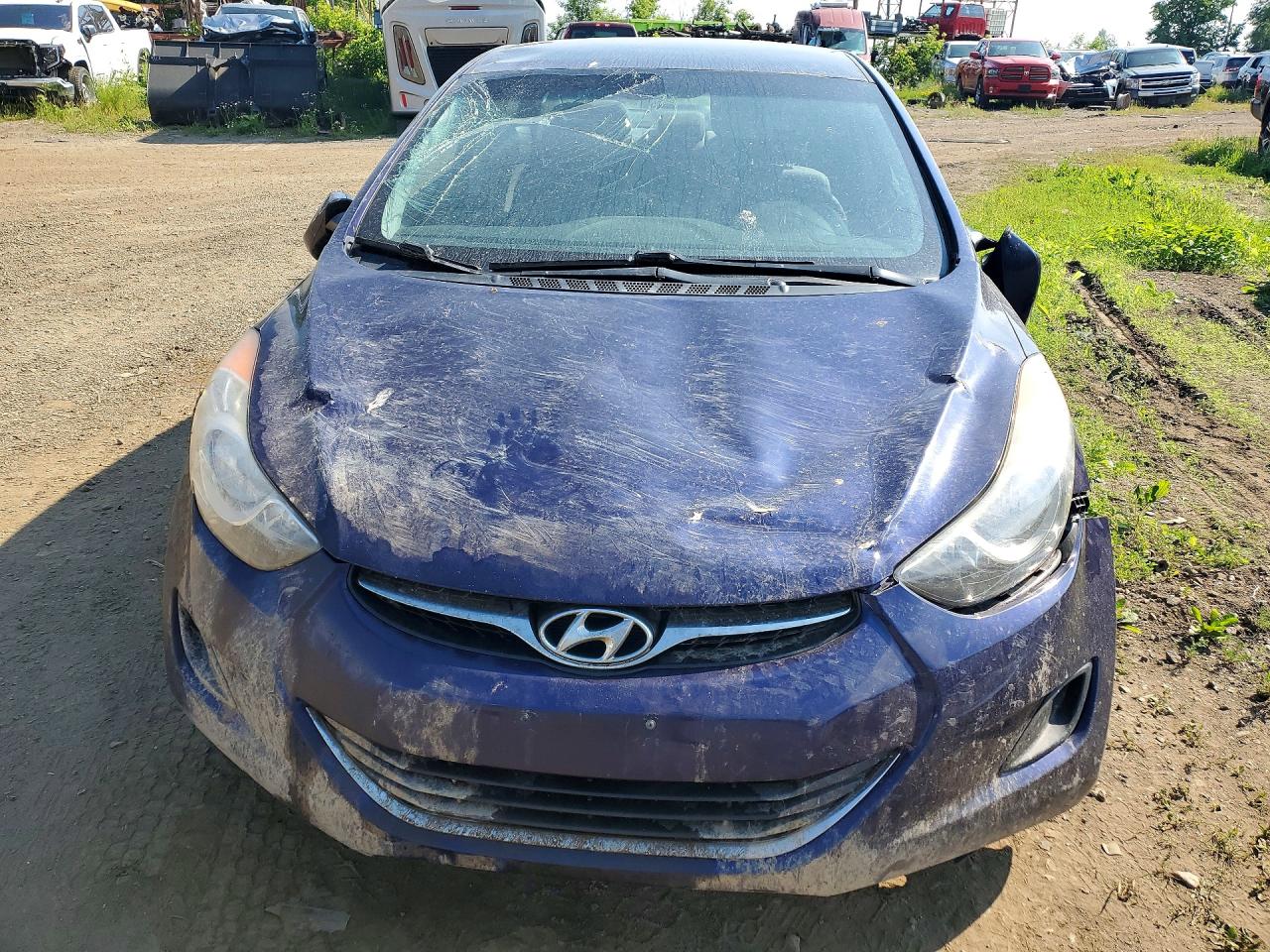 2013 Hyundai Elantra Gls Blue vin: 5NPDH4AE5DH265937