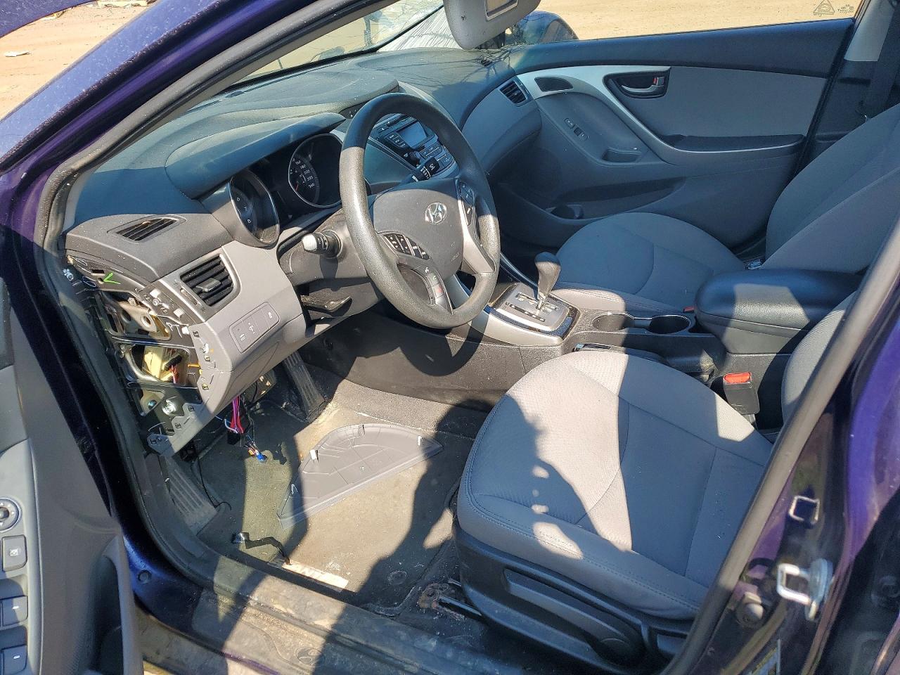 2013 Hyundai Elantra Gls Blue vin: 5NPDH4AE5DH265937