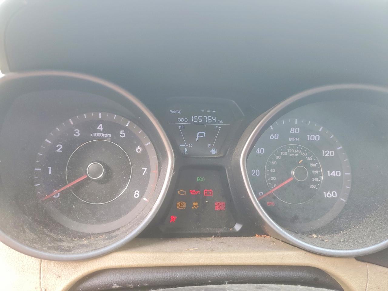 2013 Hyundai Elantra Gls Blue vin: 5NPDH4AE5DH274699