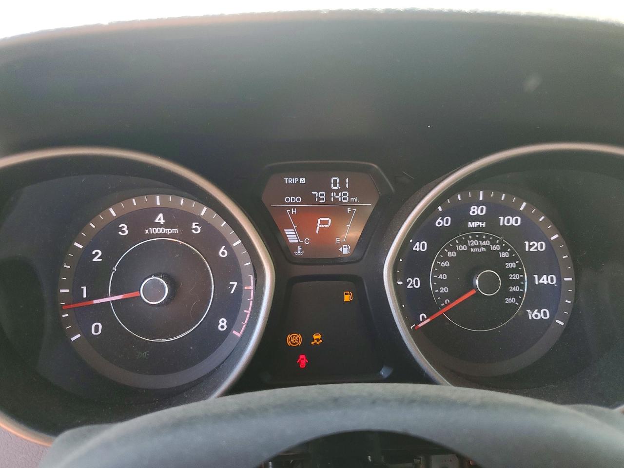 2013 Hyundai Elantra Limited Gray vin: 5NPDH4AE5DH282172