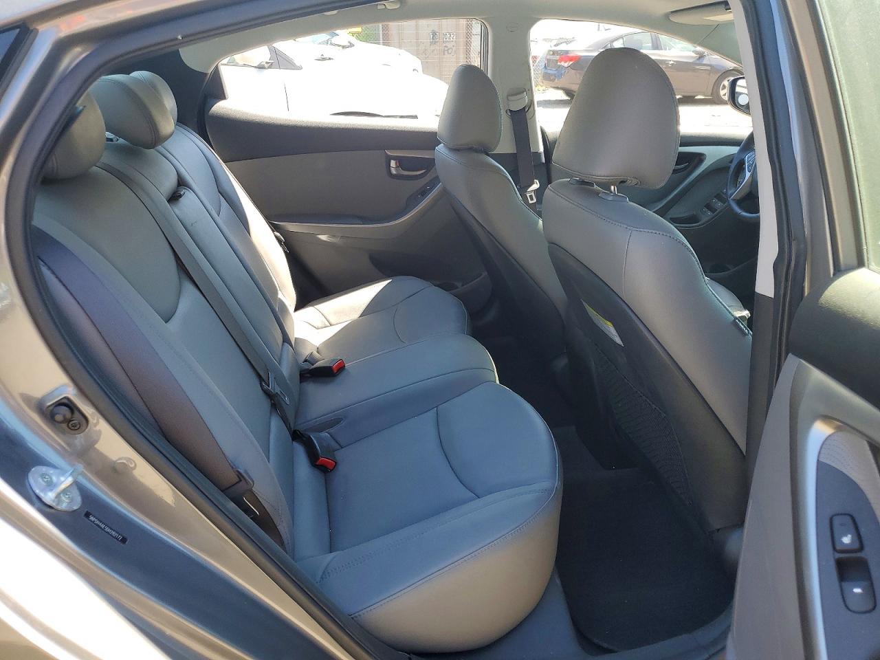 2013 Hyundai Elantra Limited Gray vin: 5NPDH4AE5DH282172