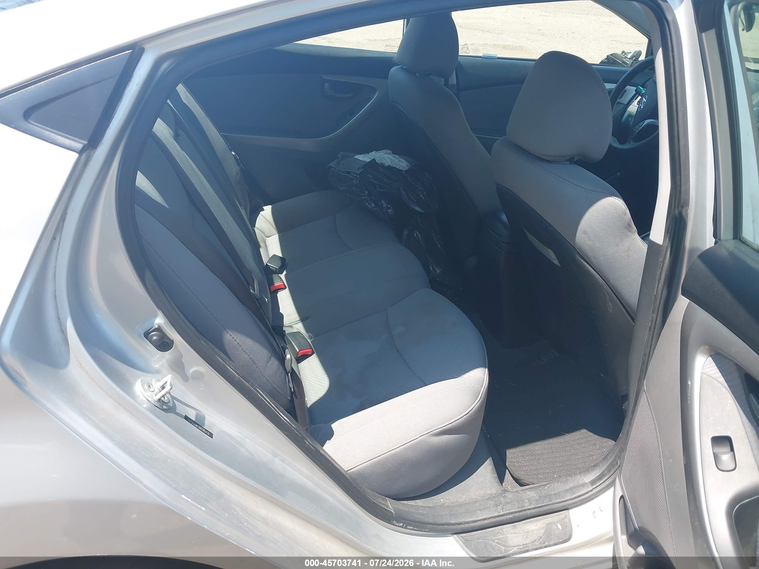 2013 Hyundai Elantra Gls Silver vin: 5NPDH4AE5DH285430