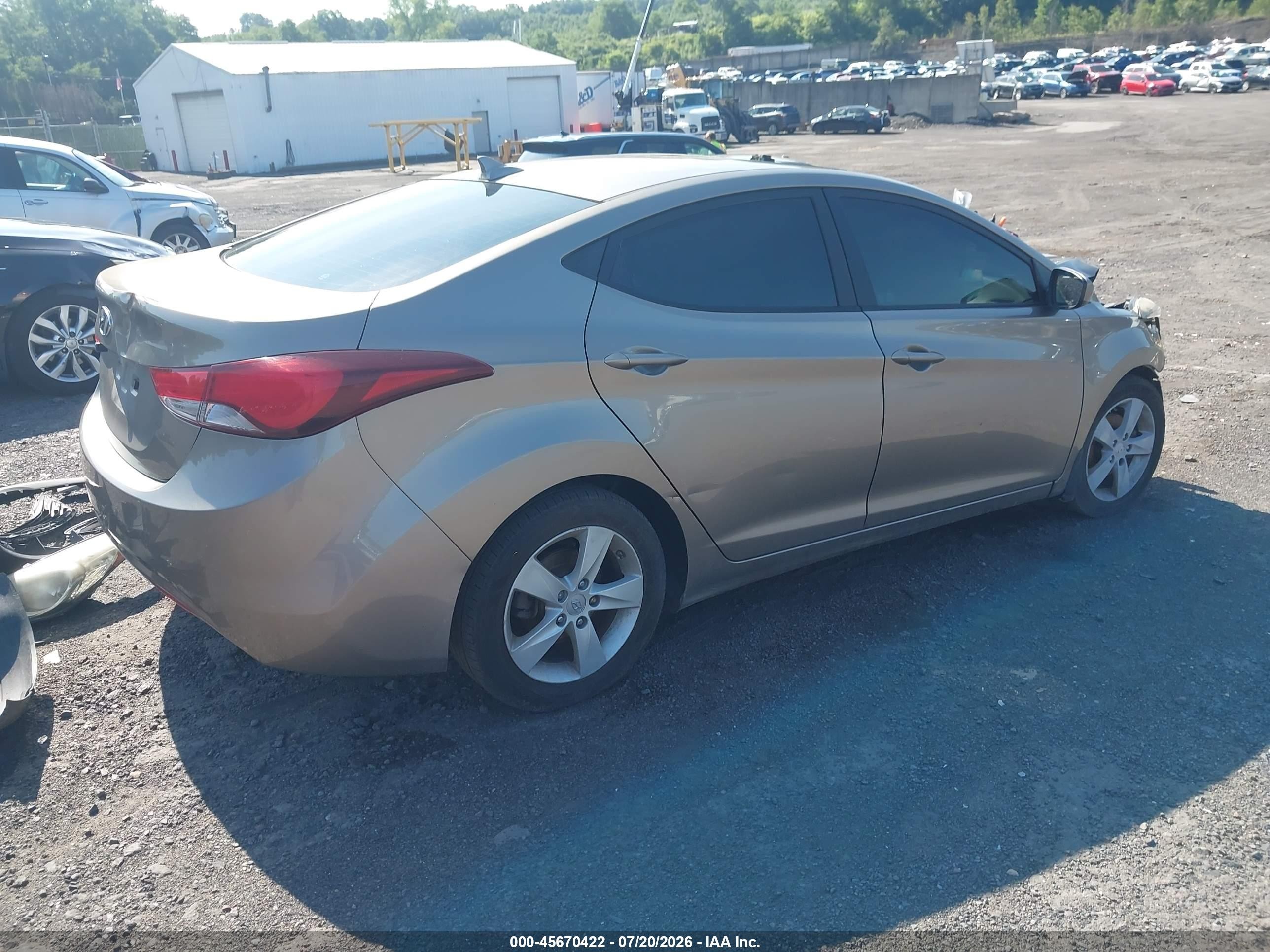 2013 Hyundai Elantra Gls Maroon vin: 5NPDH4AE5DH287758