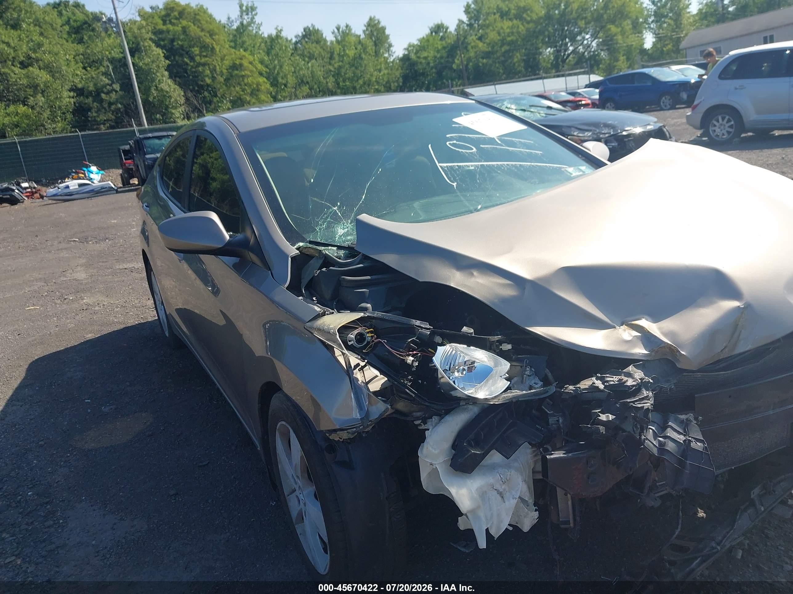 2013 Hyundai Elantra Gls Maroon vin: 5NPDH4AE5DH287758