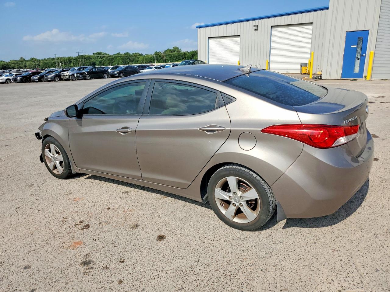 2013 Hyundai Elantra Gls Tan vin: 5NPDH4AE5DH296007