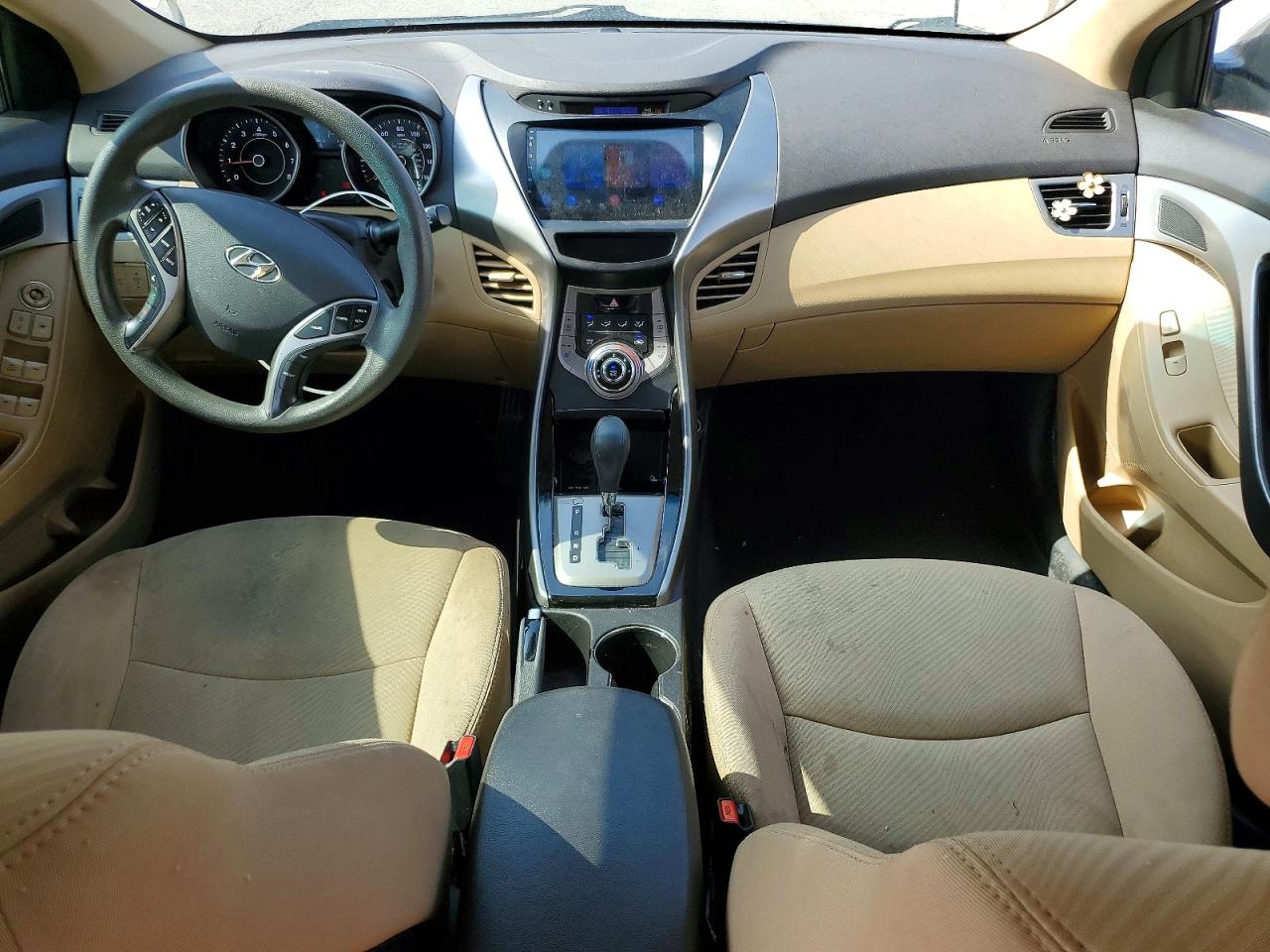2013 Hyundai Elantra Gls Tan vin: 5NPDH4AE5DH296007