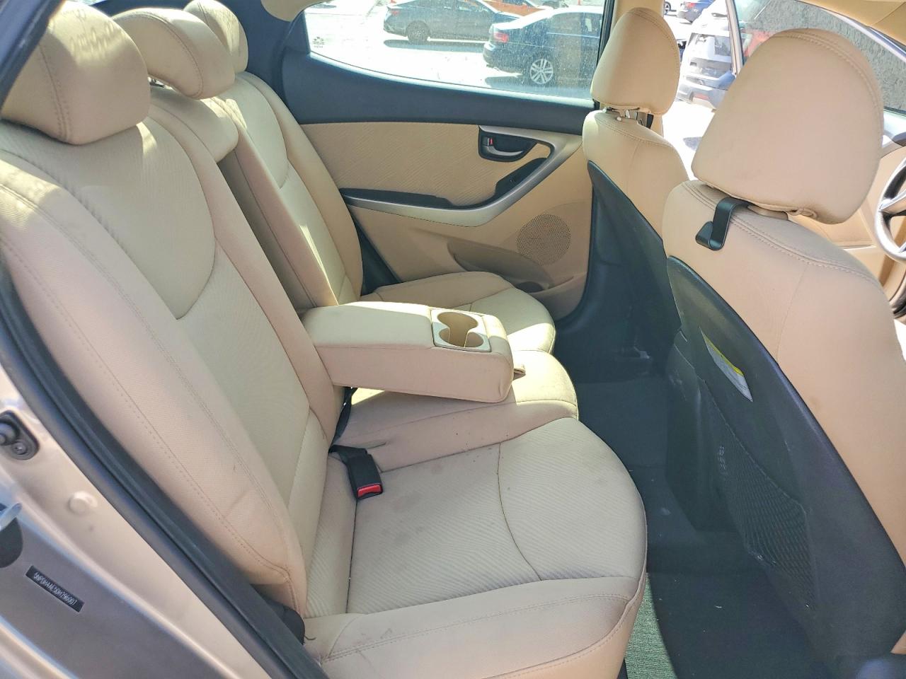 2013 Hyundai Elantra Gls Tan vin: 5NPDH4AE5DH296007