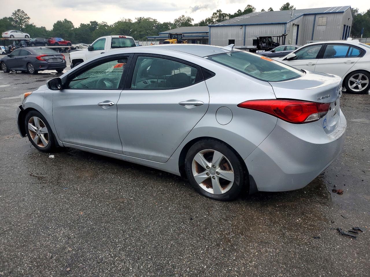 2013 Hyundai Elantra Gls Silver vin: 5NPDH4AE5DH298419