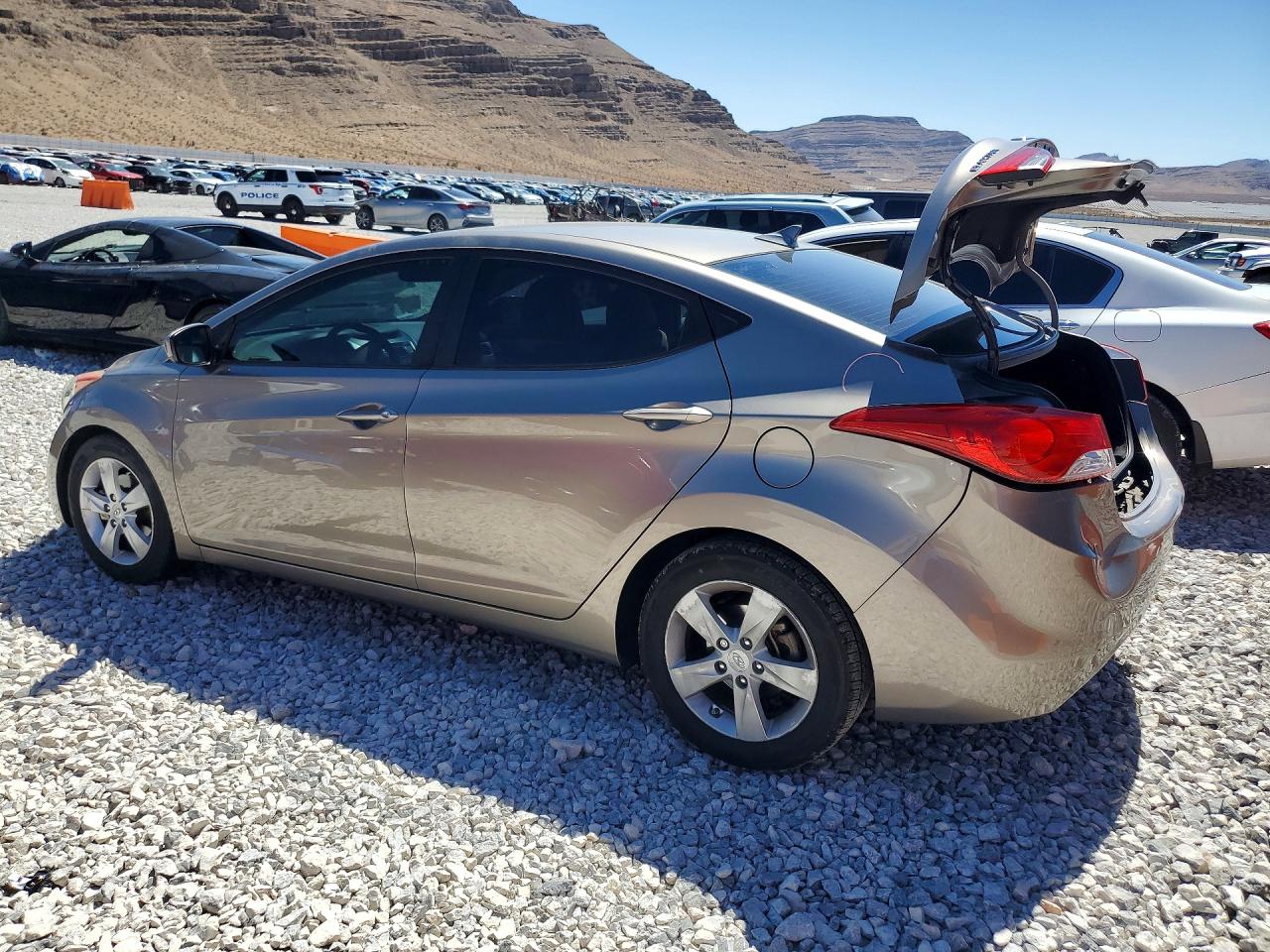 2013 Hyundai Elantra Gls Brown vin: 5NPDH4AE5DH303389