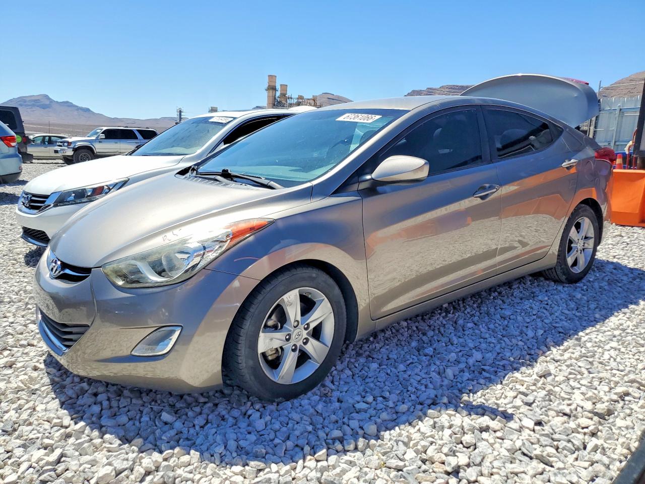 2013 Hyundai Elantra Gls Brown vin: 5NPDH4AE5DH303389