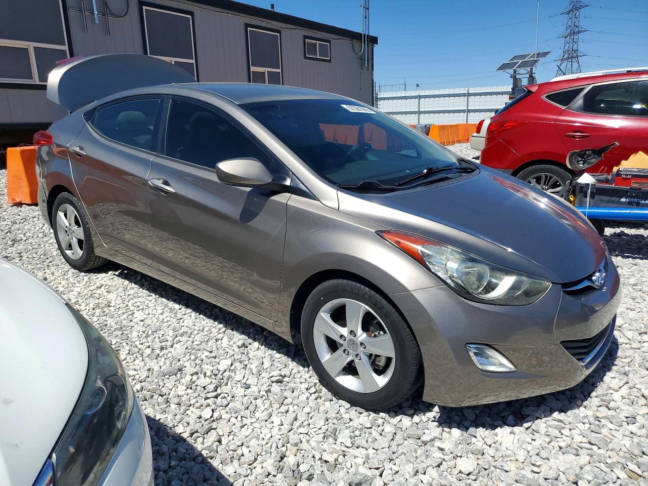 2013 Hyundai Elantra Gls Brown vin: 5NPDH4AE5DH303389