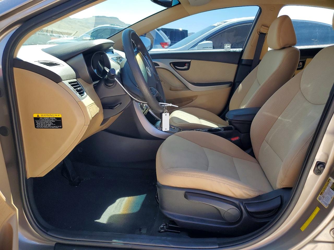 2013 Hyundai Elantra Gls Brown vin: 5NPDH4AE5DH303389