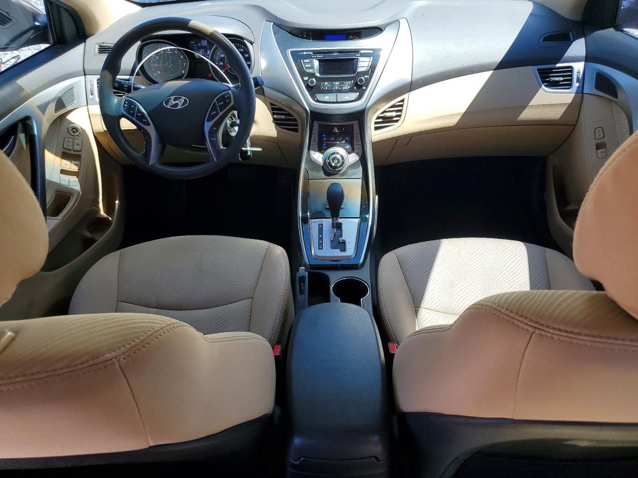 2013 Hyundai Elantra Gls Brown vin: 5NPDH4AE5DH303389