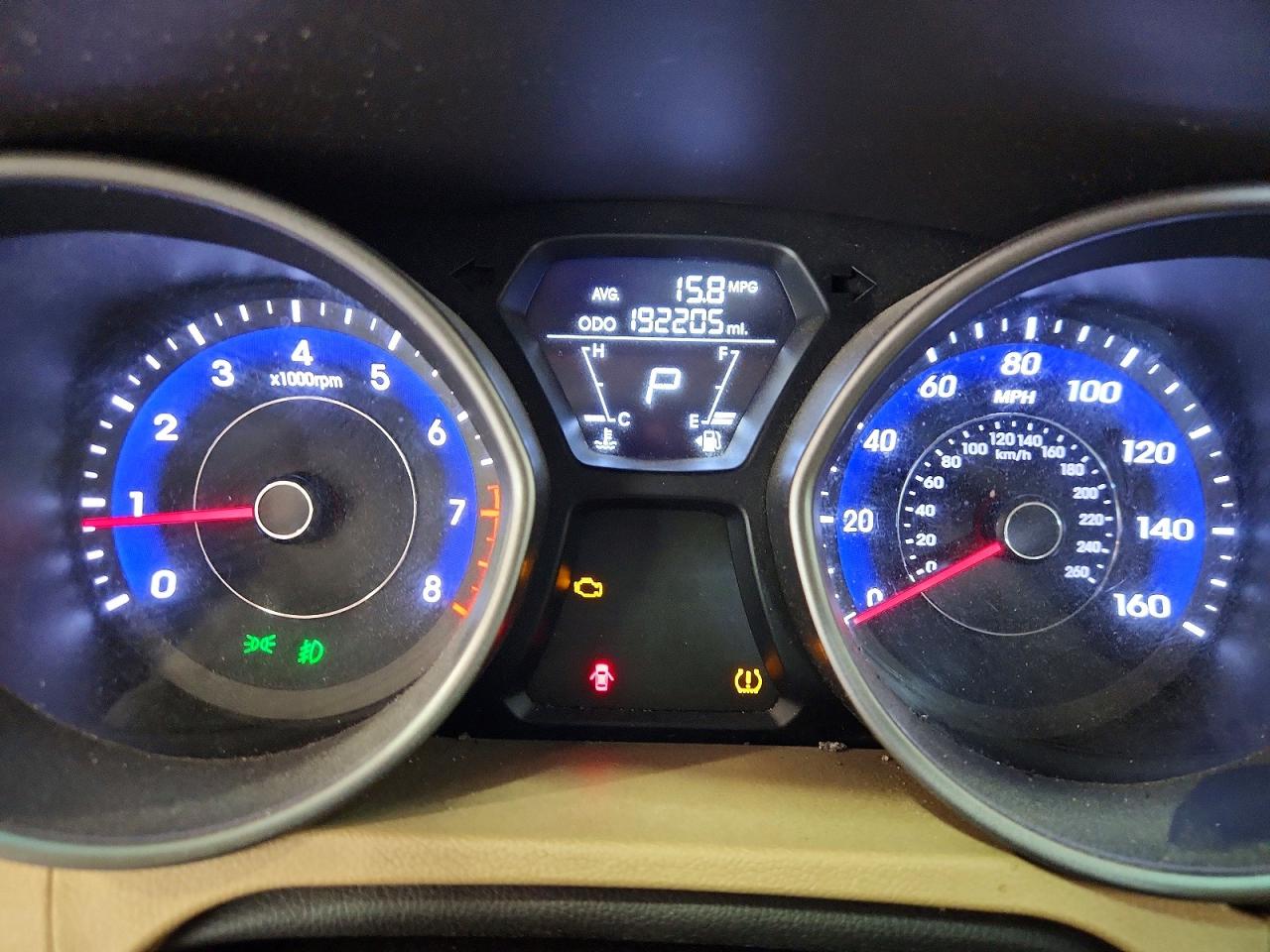 2013 Hyundai Elantra Limited Белый vin: 5NPDH4AE5DH306583