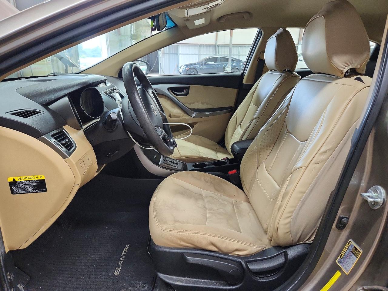 2013 Hyundai Elantra Gls Tan vin: 5NPDH4AE5DH308429