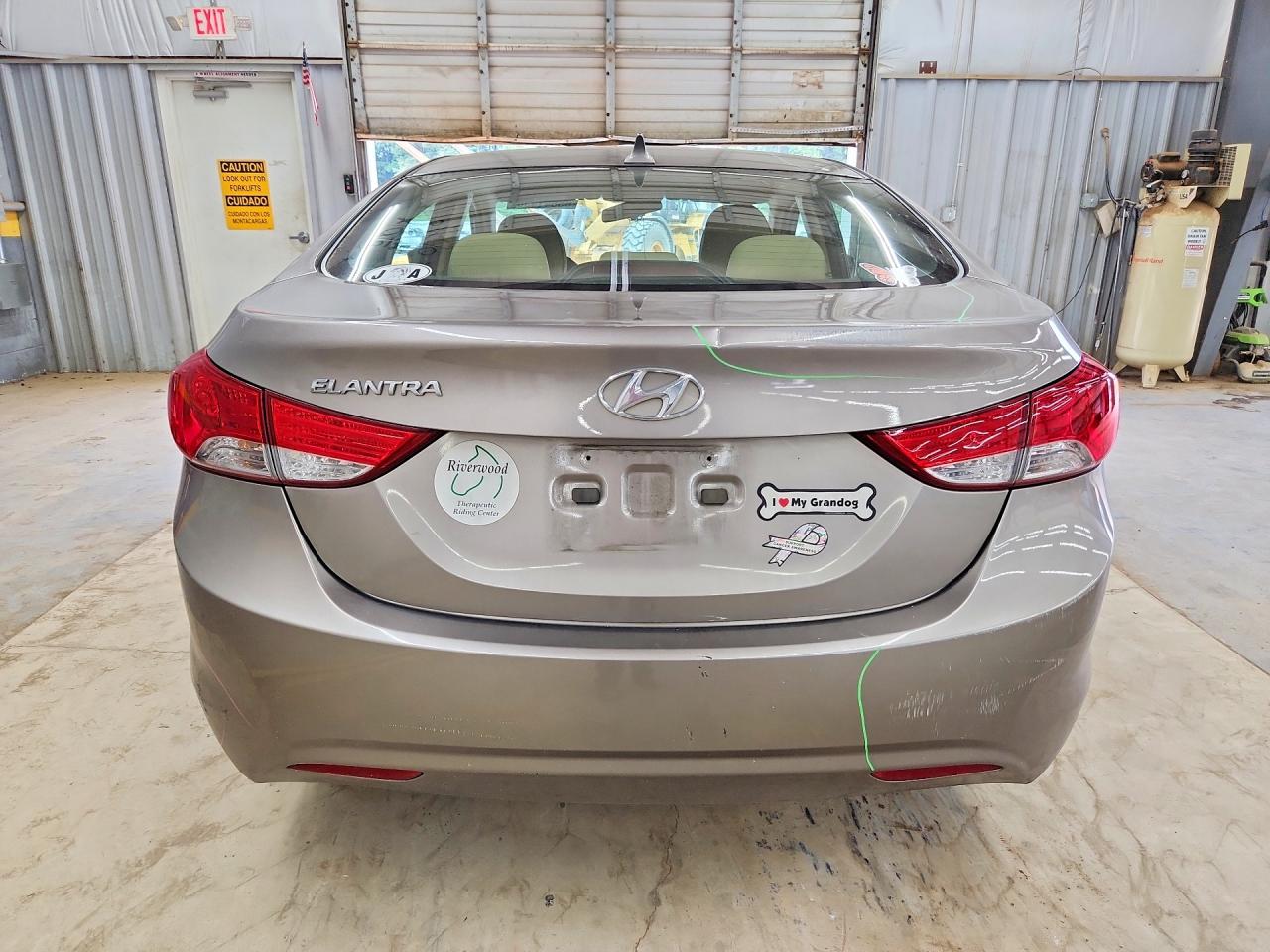 2013 Hyundai Elantra Gls Tan vin: 5NPDH4AE5DH308429