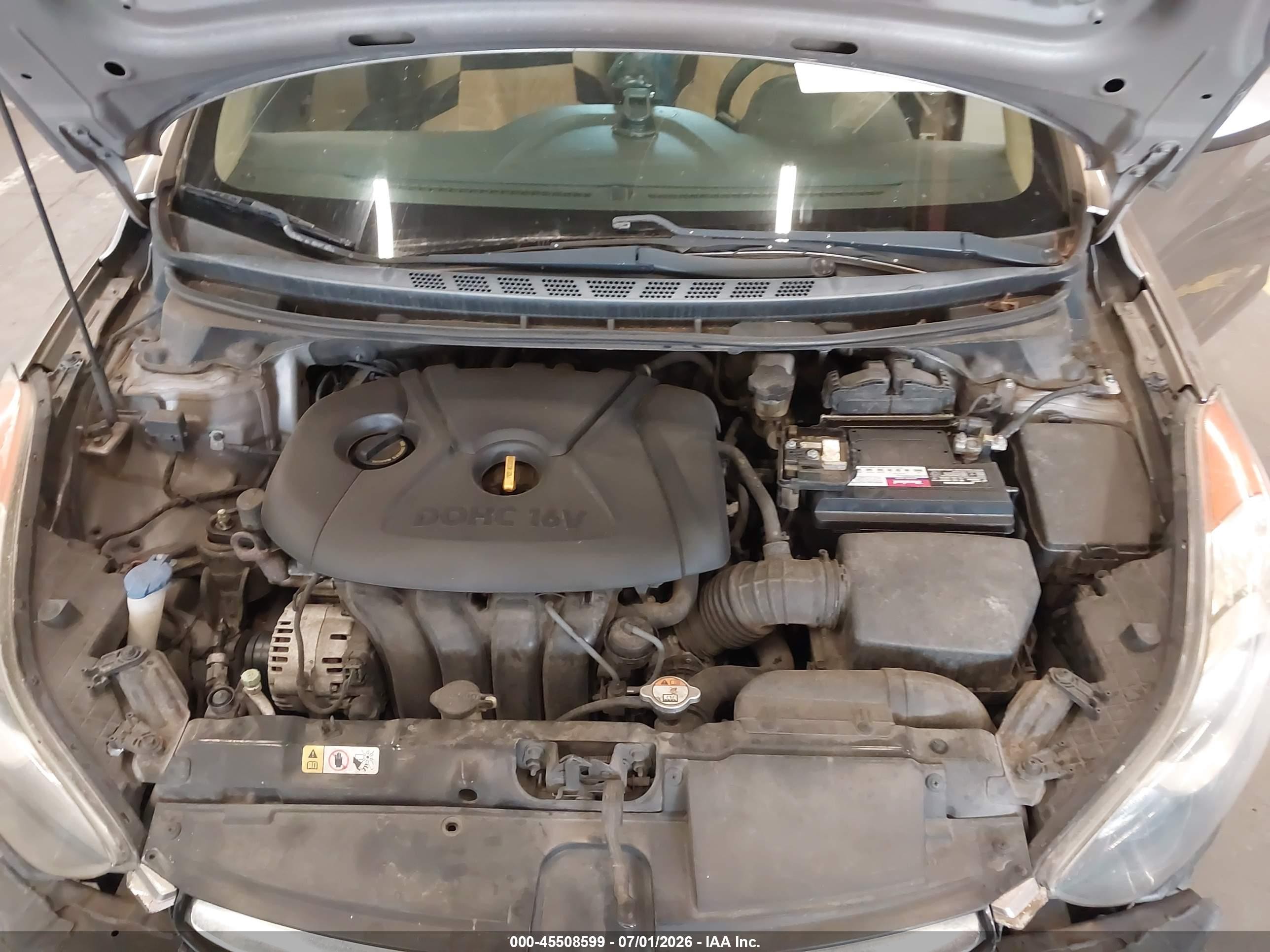 2013 Hyundai Elantra Gls Бежевый vin: 5NPDH4AE5DH309564