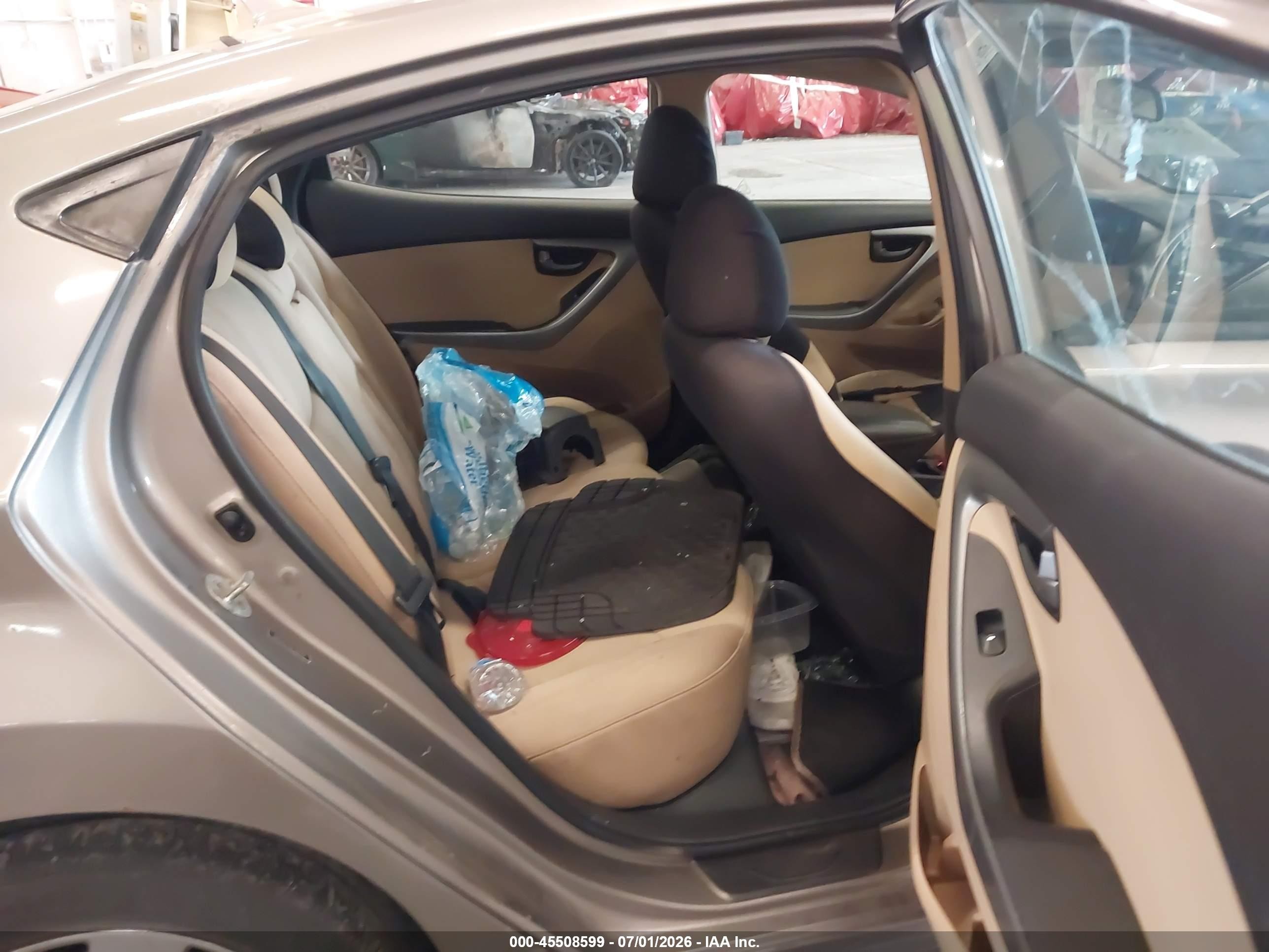 2013 Hyundai Elantra Gls Бежевый vin: 5NPDH4AE5DH309564