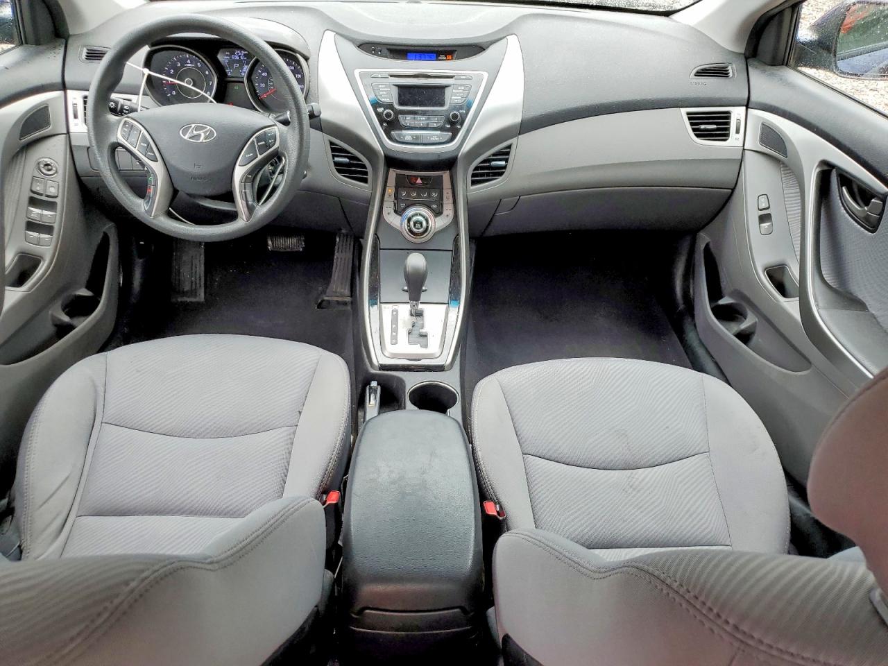 2013 Hyundai Elantra Gls Blue vin: 5NPDH4AE5DH315817