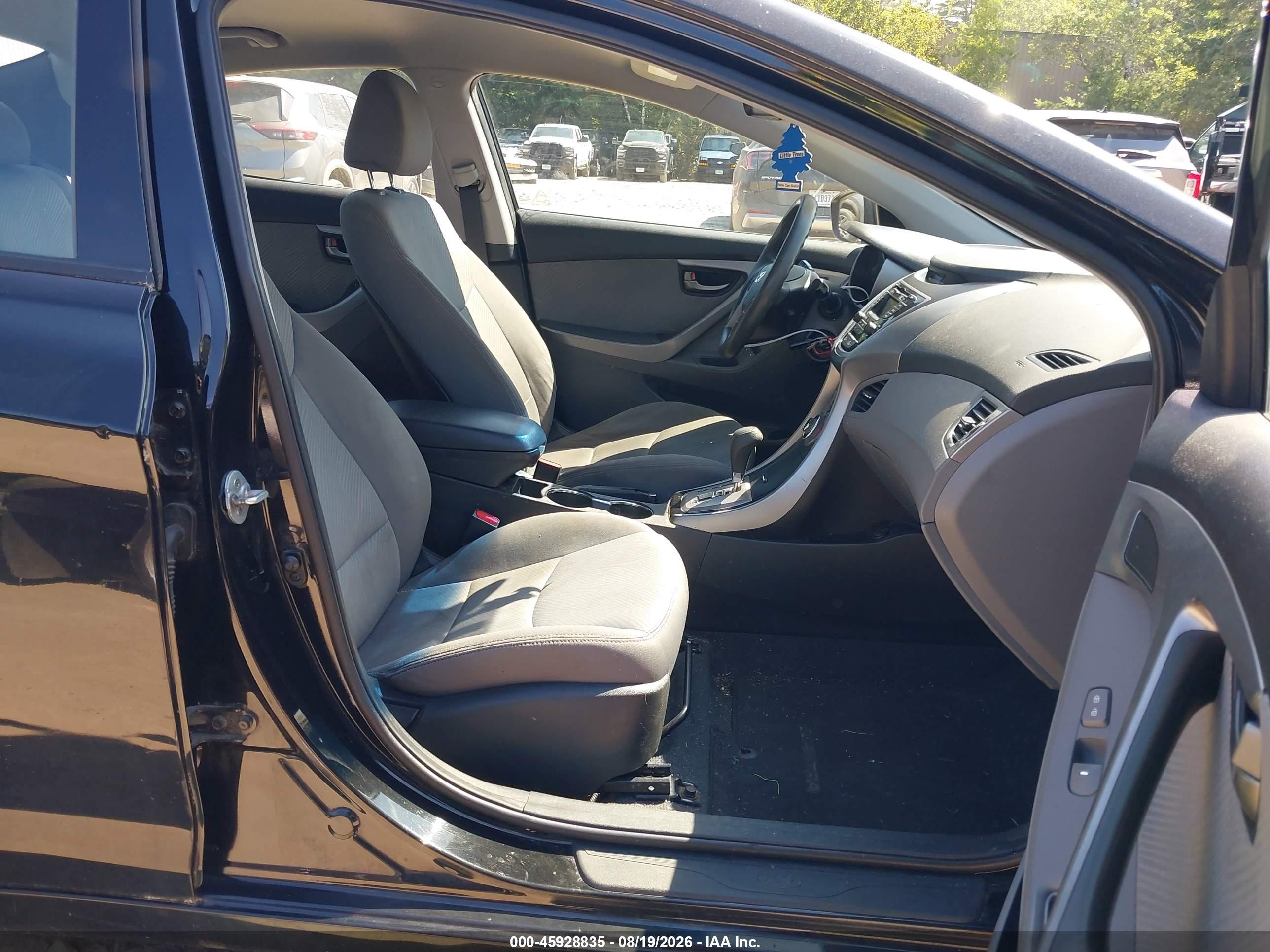 2013 Hyundai Elantra Gls Black vin: 5NPDH4AE5DH321830