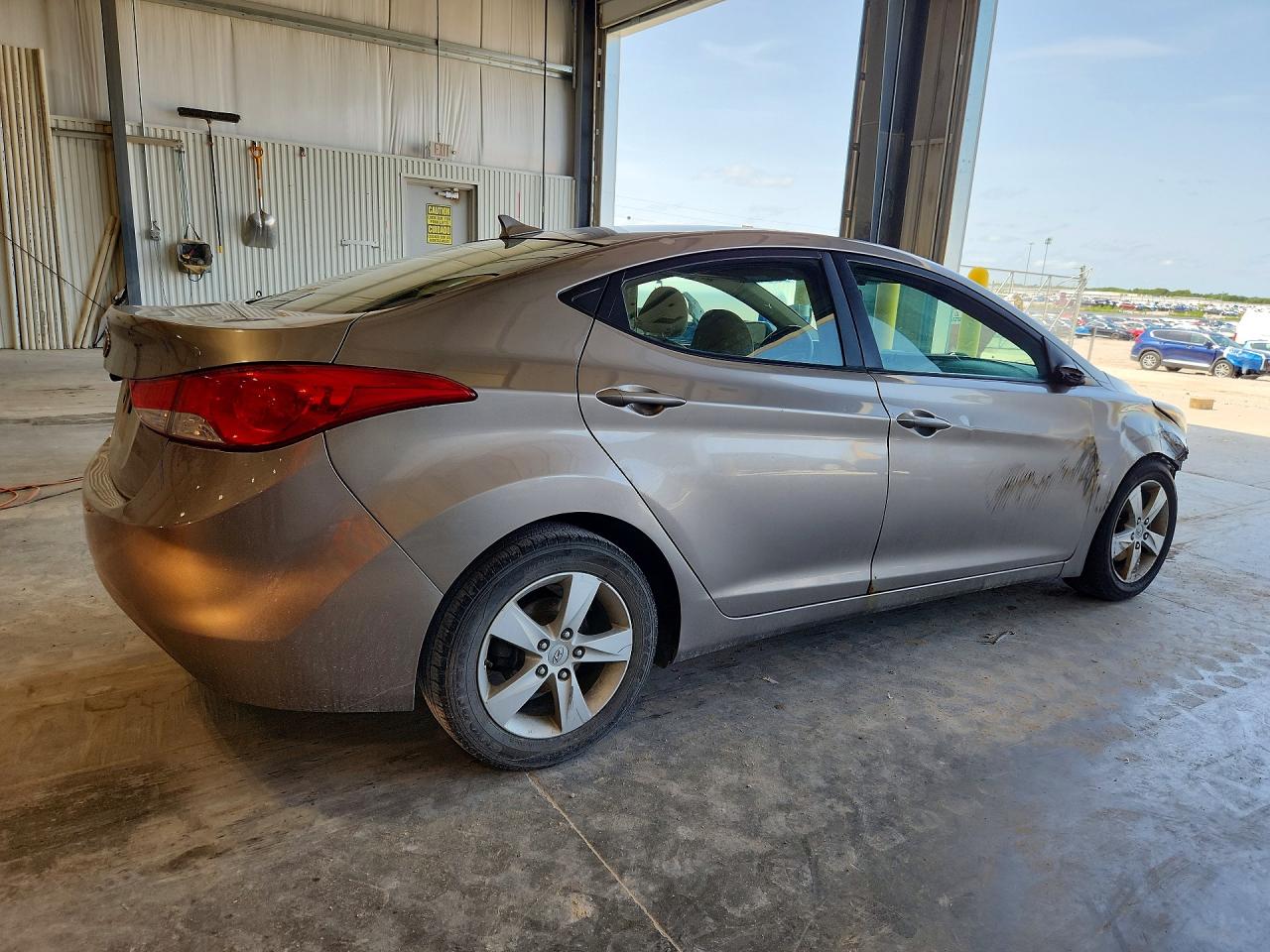 2013 Hyundai Elantra Gls Tan vin: 5NPDH4AE5DH323559