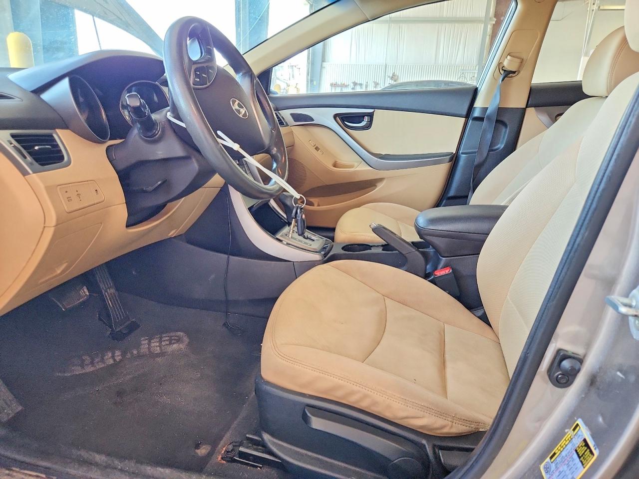 2013 Hyundai Elantra Gls Tan vin: 5NPDH4AE5DH323559