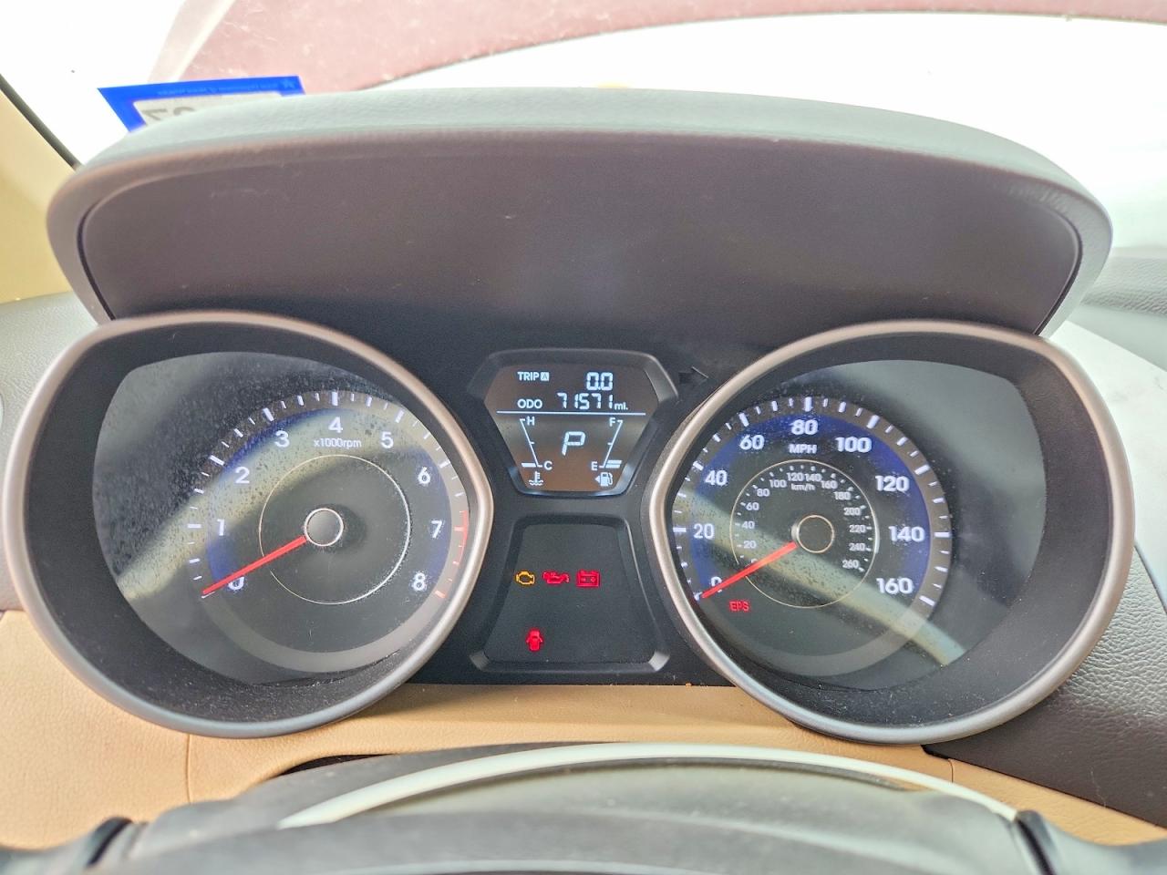 2013 Hyundai Elantra Gls Red vin: 5NPDH4AE5DH323822