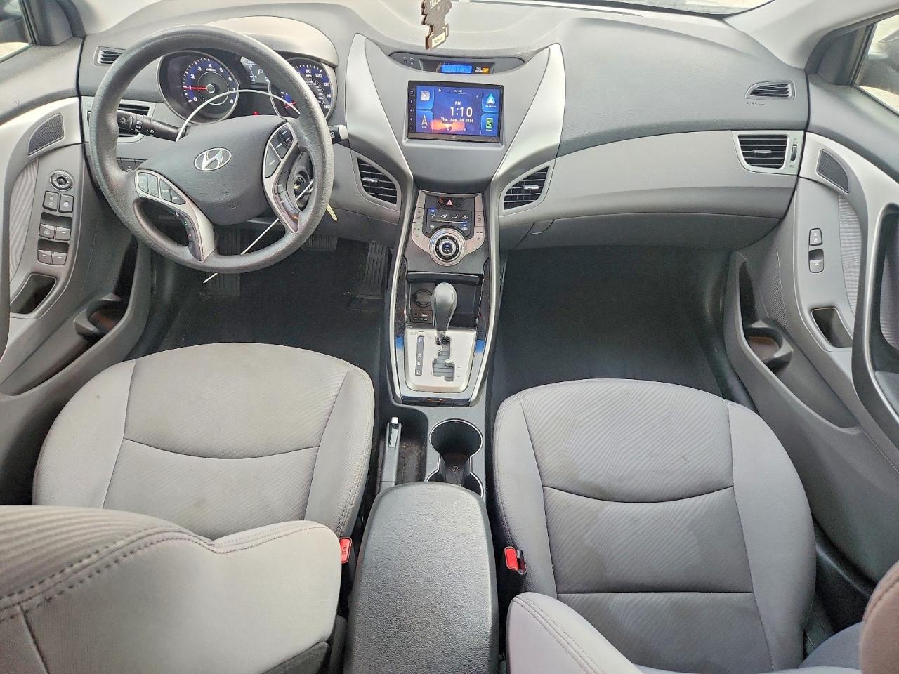 2013 Hyundai Elantra Gls Black vin: 5NPDH4AE5DH333024