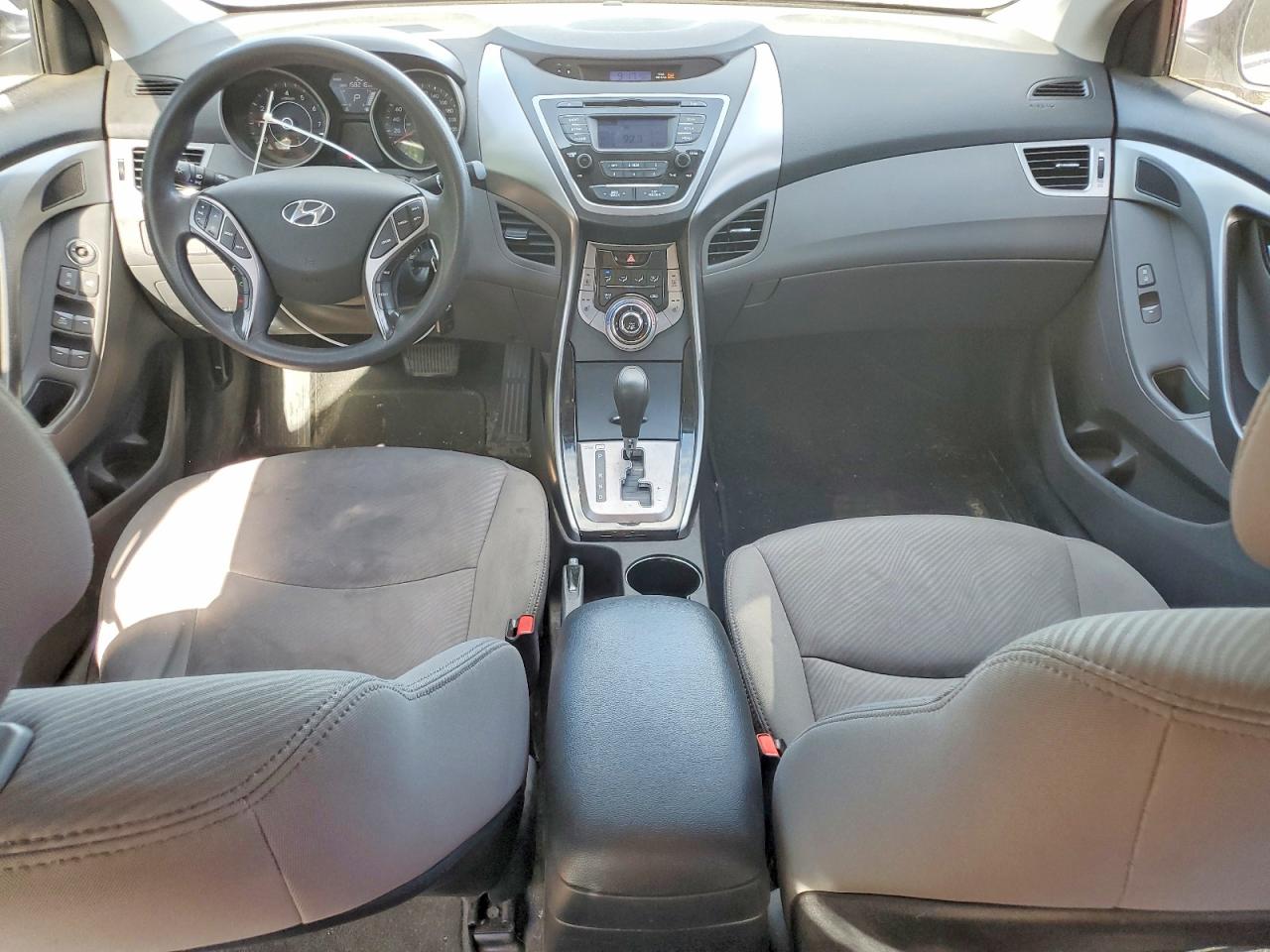 2013 Hyundai Elantra Gls White vin: 5NPDH4AE5DH334528