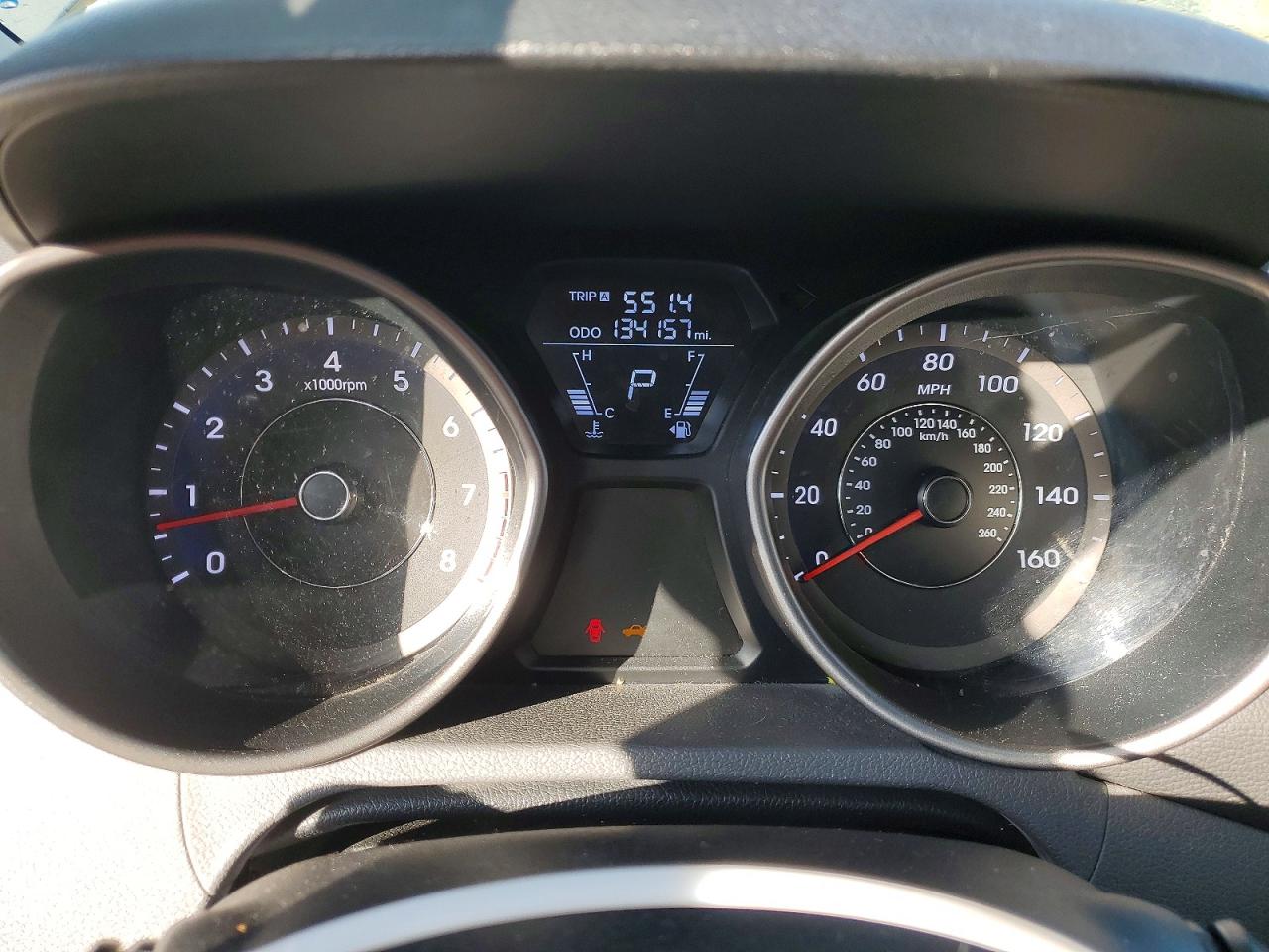 2013 Hyundai Elantra Gls Gray vin: 5NPDH4AE5DH336196