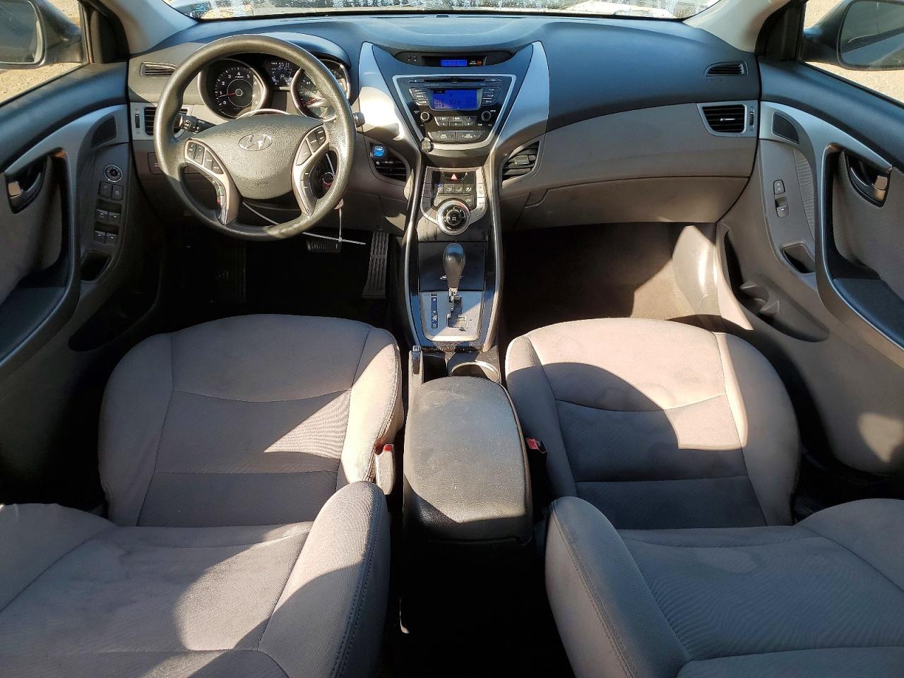 2013 Hyundai Elantra Gls Gray vin: 5NPDH4AE5DH336196