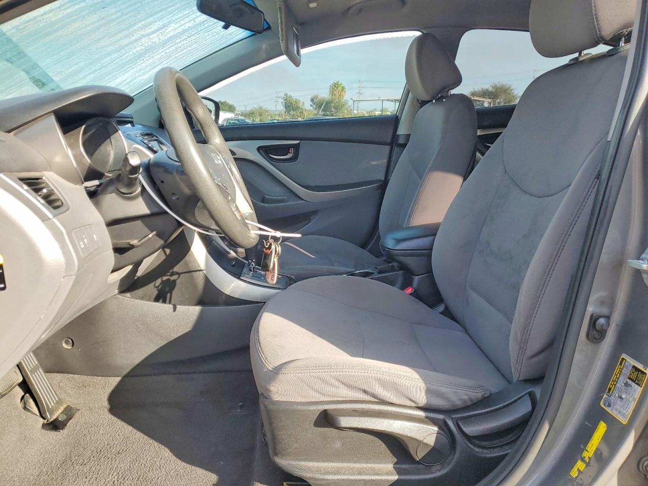 2013 Hyundai Elantra Gls Gray vin: 5NPDH4AE5DH336196