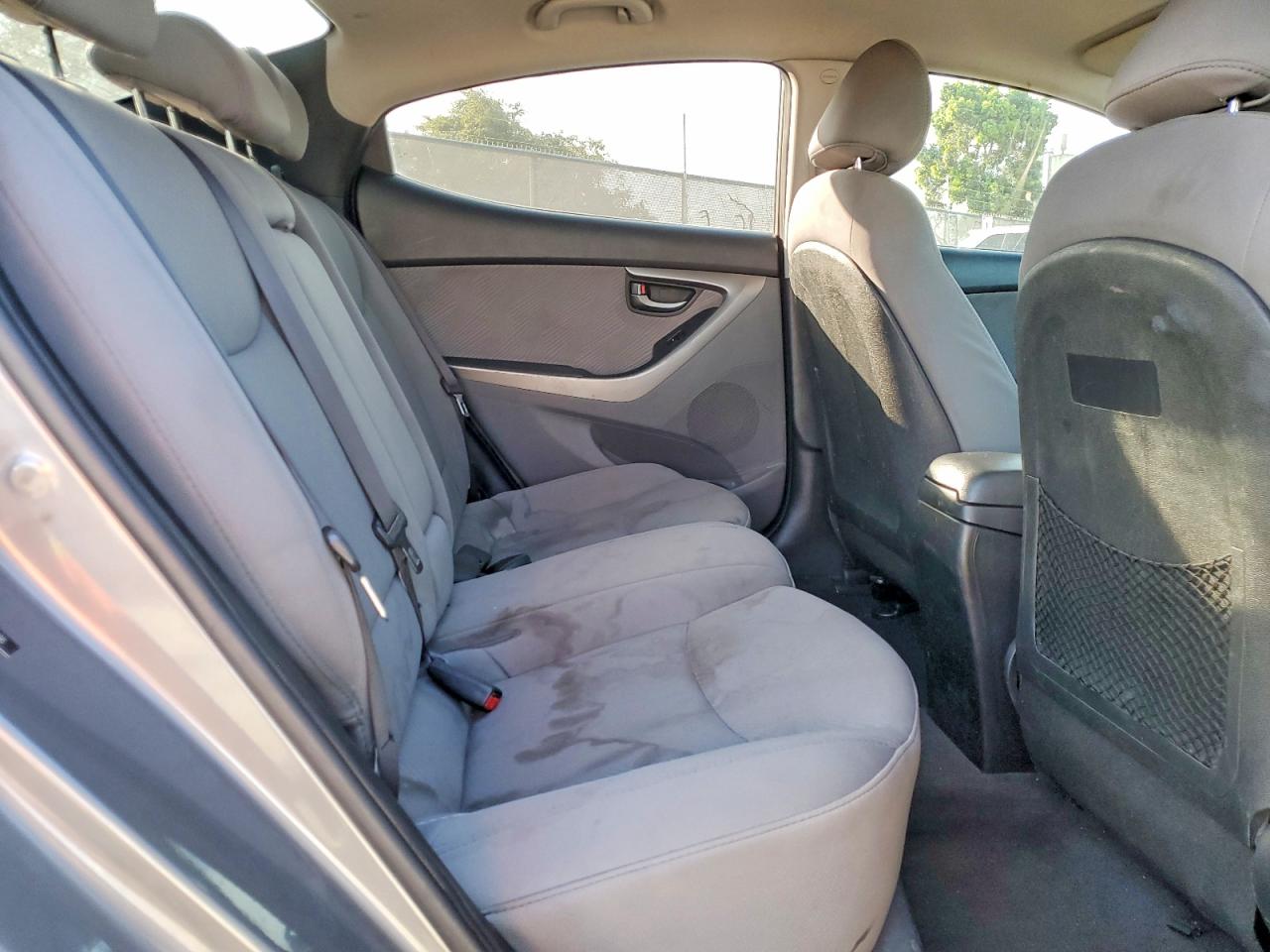 2013 Hyundai Elantra Gls Gray vin: 5NPDH4AE5DH336196