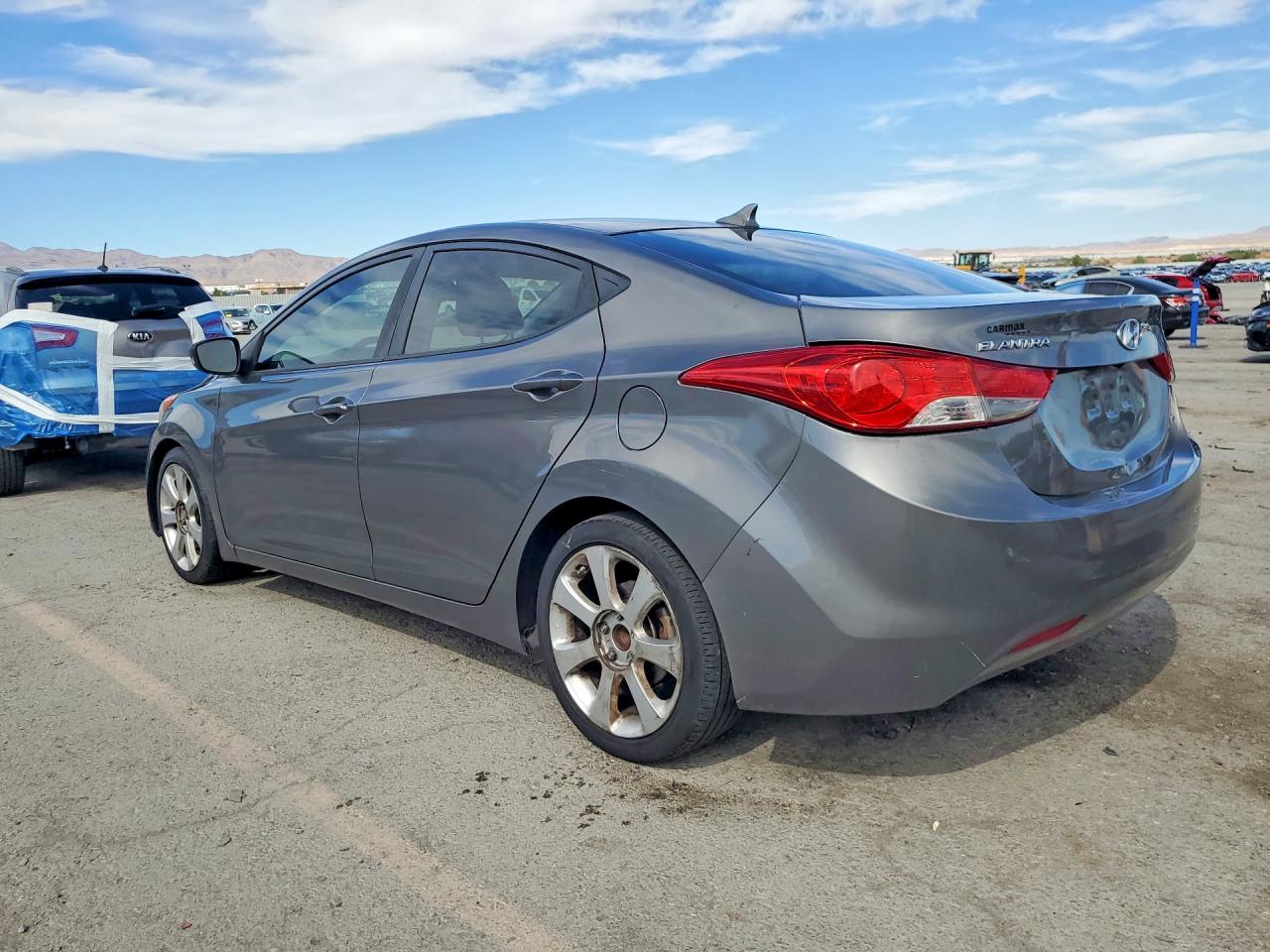 2013 Hyundai Elantra Limited Серый vin: 5NPDH4AE5DH350373