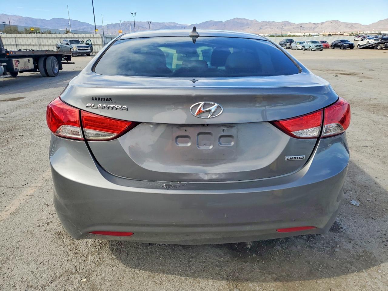 2013 Hyundai Elantra Limited Серый vin: 5NPDH4AE5DH350373