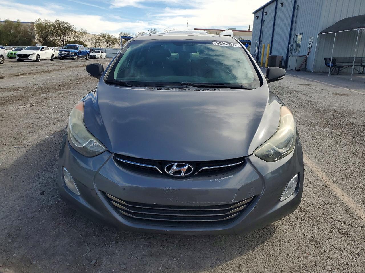 2013 Hyundai Elantra Limited Серый vin: 5NPDH4AE5DH350373
