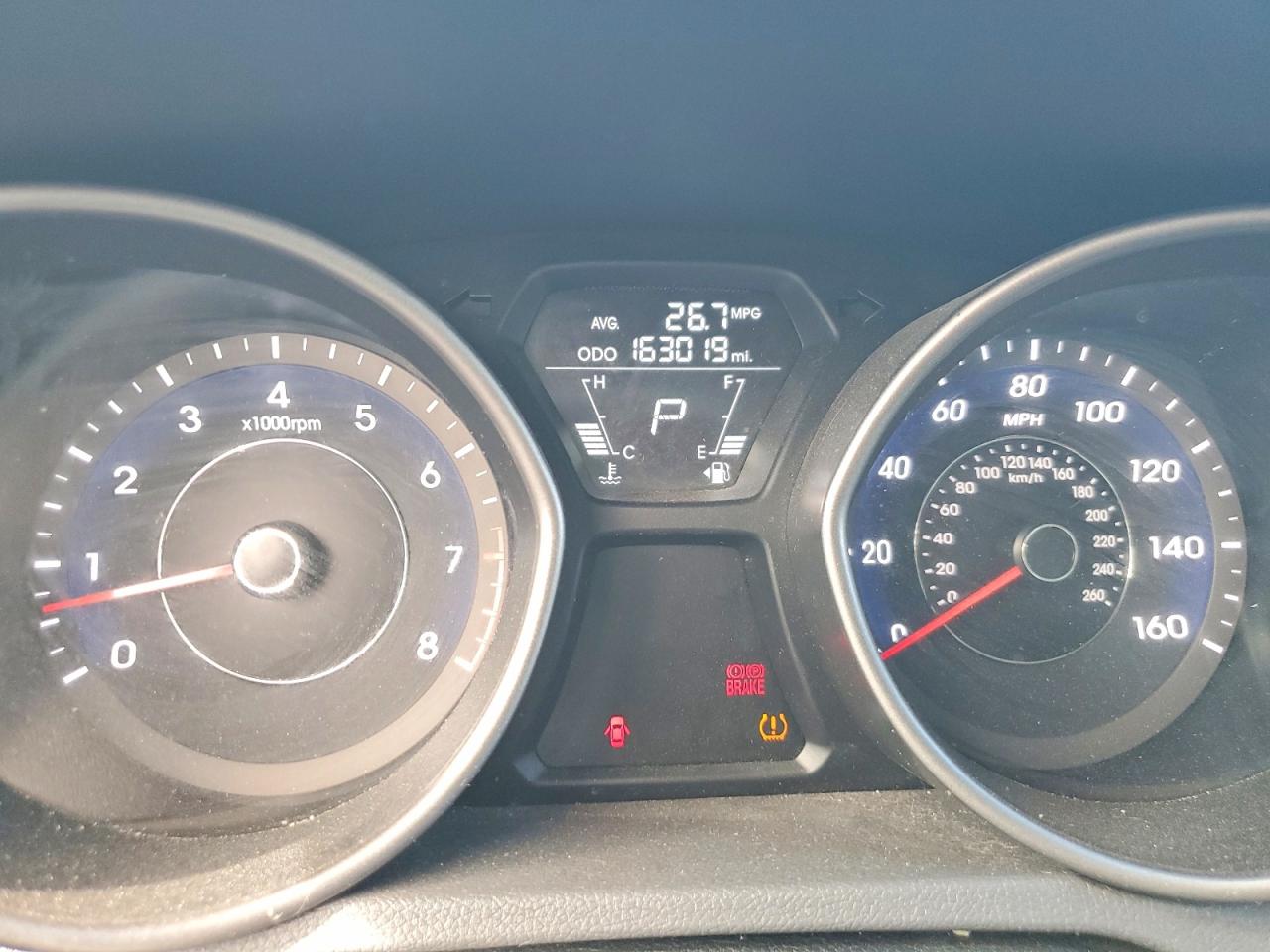2013 Hyundai Elantra Limited Серый vin: 5NPDH4AE5DH350373